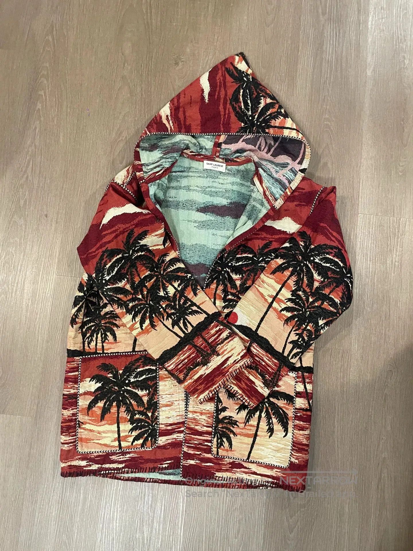 Hedi Slimane Saint Laurent 2016 SS Palm Tree Jacket. Size US M / EU 48-50 / 2 - 1 Thumbnail