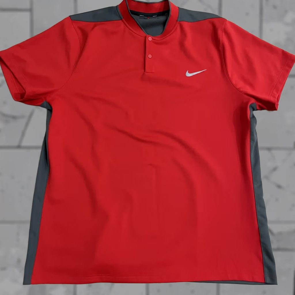 Vintage NikeGolf dri-fit Polo Golf red polo shirt Mens XXL Size US XXL / EU 58 / 5 - 1 Thumbnail