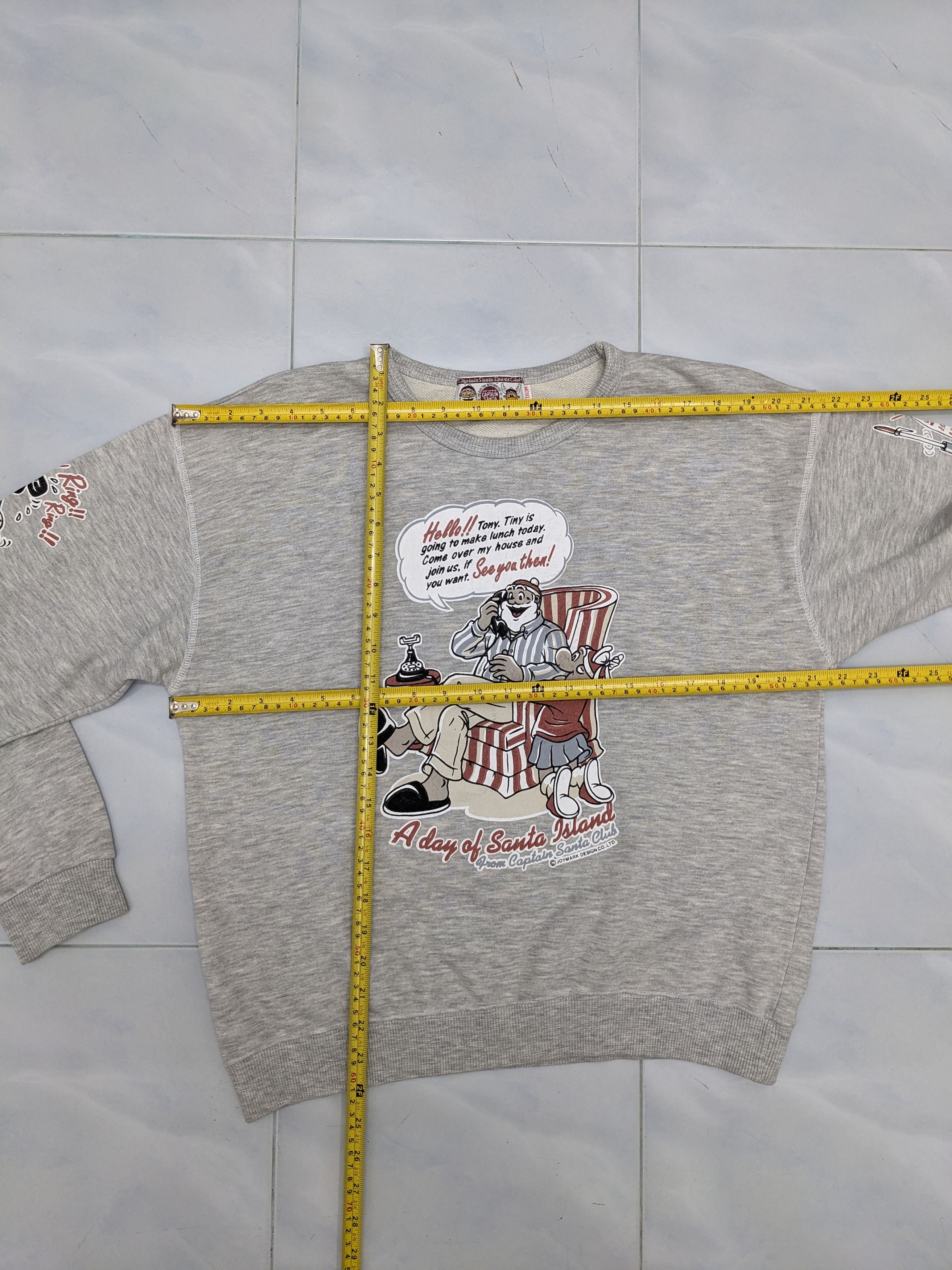 Captain Santors Vintage Captain Santa Sport Club By Jo Mark Sweatshirt Size US M / EU 48-50 / 2 - 10 Thumbnail
