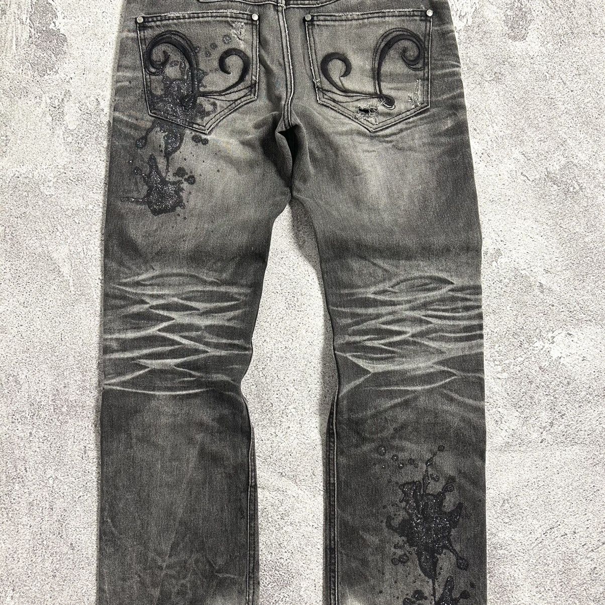 Japanese Brand Lagust Crazydistressed Denim Pants Size US 32 / EU 48 - 21 Thumbnail