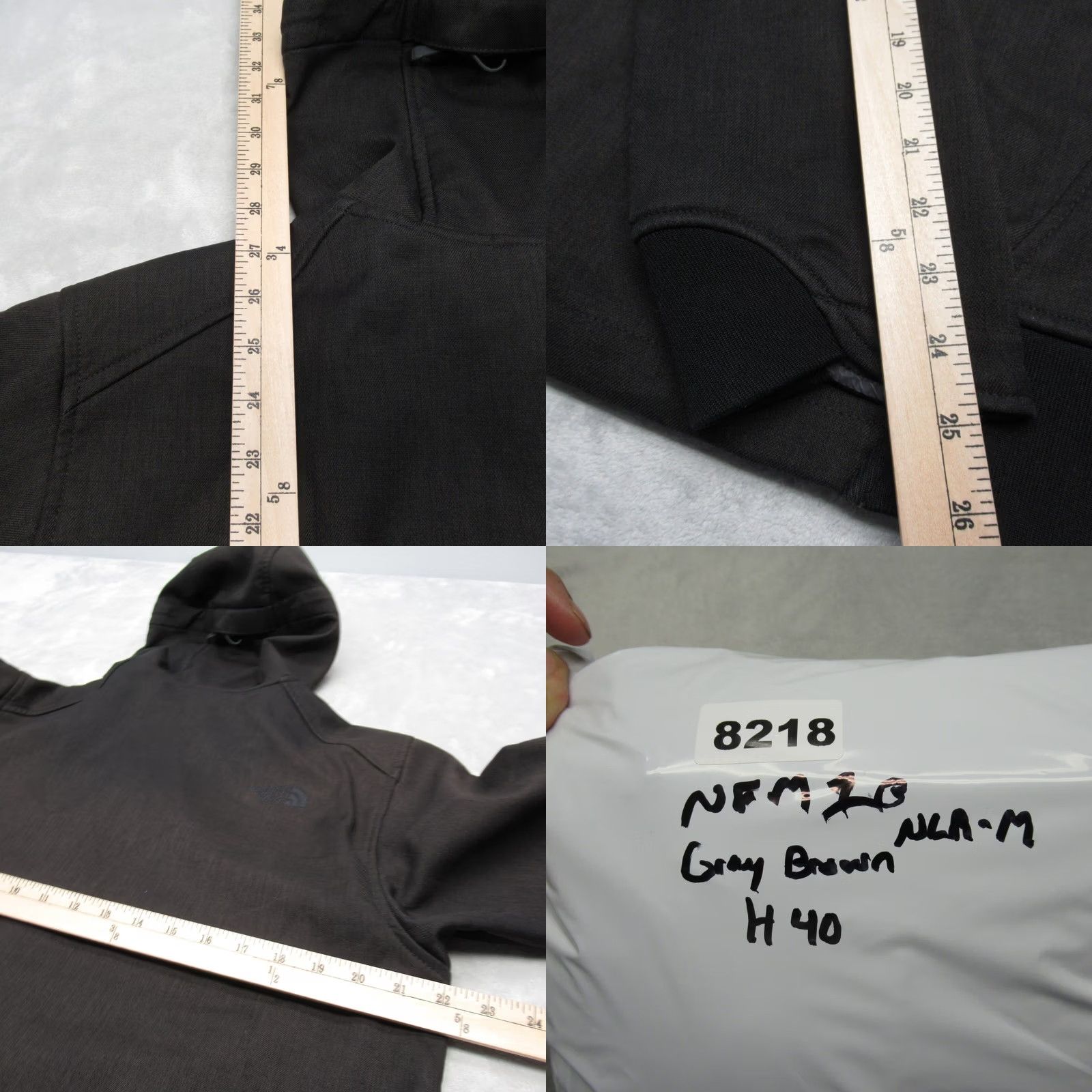 The North Face The North Face Jacket Mens Medium Brown Full Zip Hooded Softshell Water Resistant Pockets Hiking Windbreaker Outdoor Casual Travel Fall Spring Size US M / EU 48-50 / 2 - 10 Thumbnail