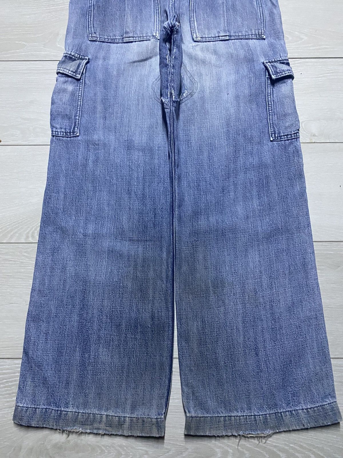 Big John Vintage Big john Workwear Cargo Baggy Pants Size US 33 - 6 Thumbnail