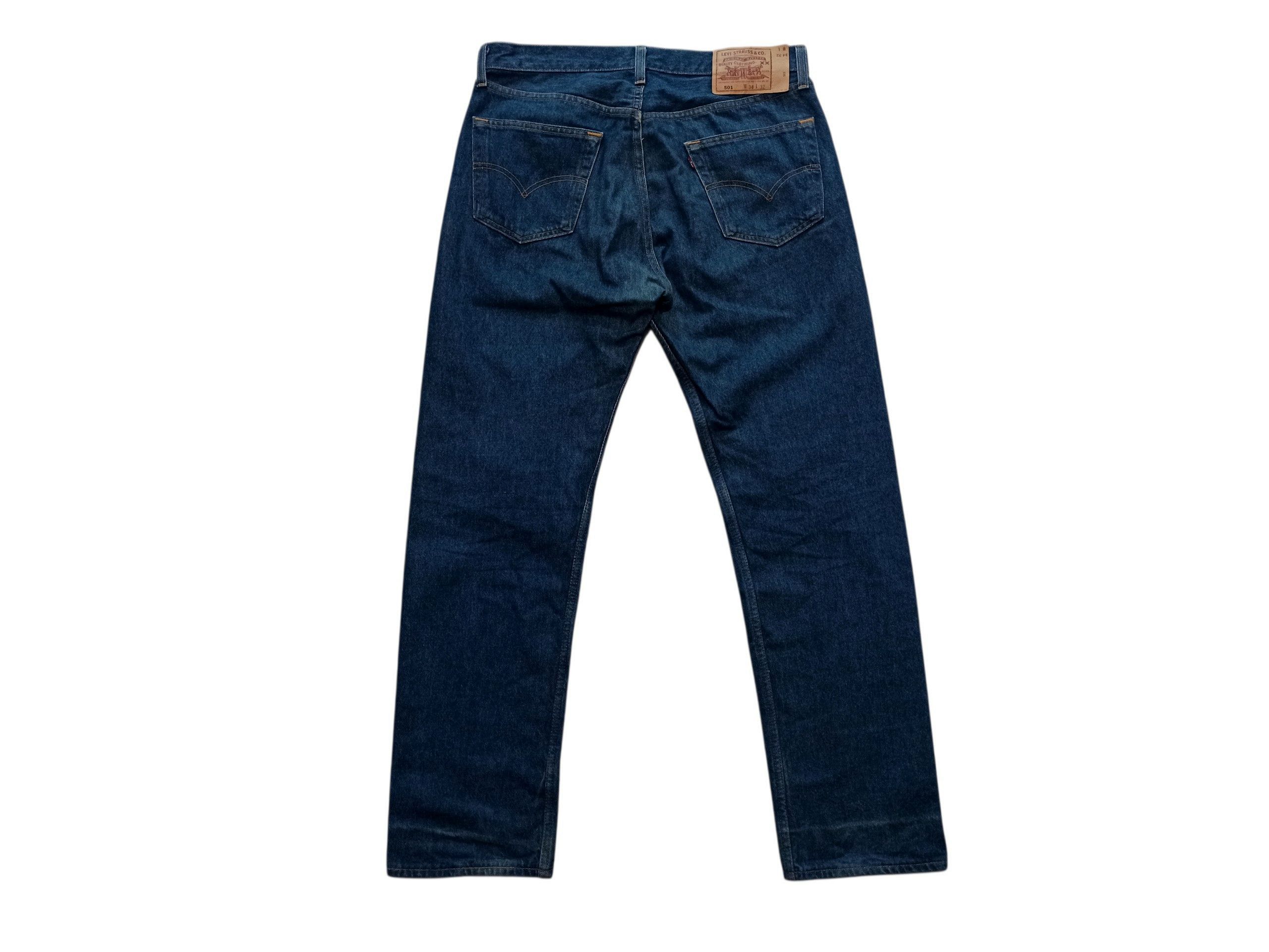 Levi's Vintage 1998 Levi’s 501 Original Fit Jeans Made In USA Size US 34 / EU 50 - 2 Thumbnail