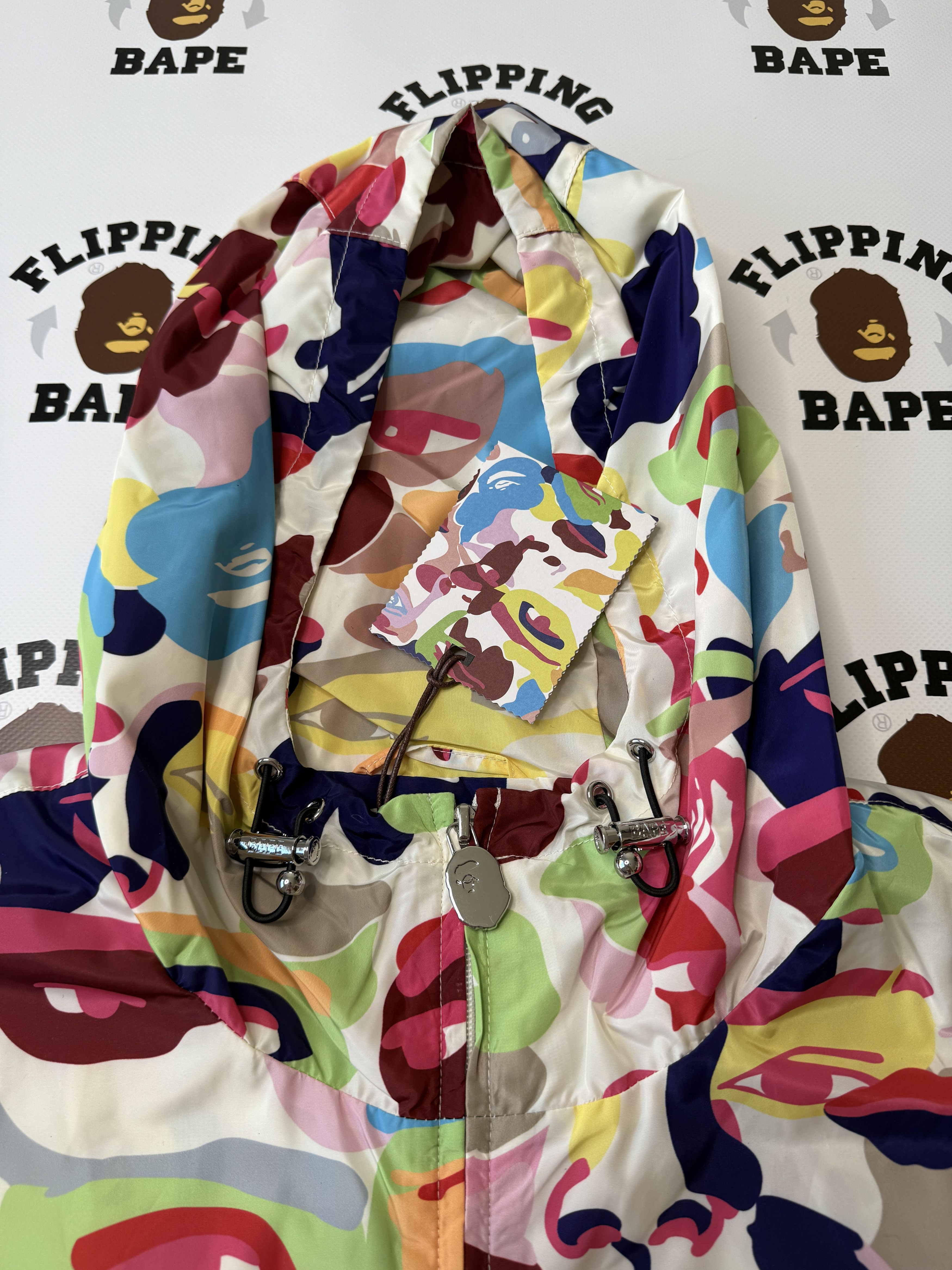 Bape × KidSuper BAPE X KIDSUPER CAMO LIGHTWEIGHT JACKET Size US L / EU 52-54 / 3 - 5 Thumbnail