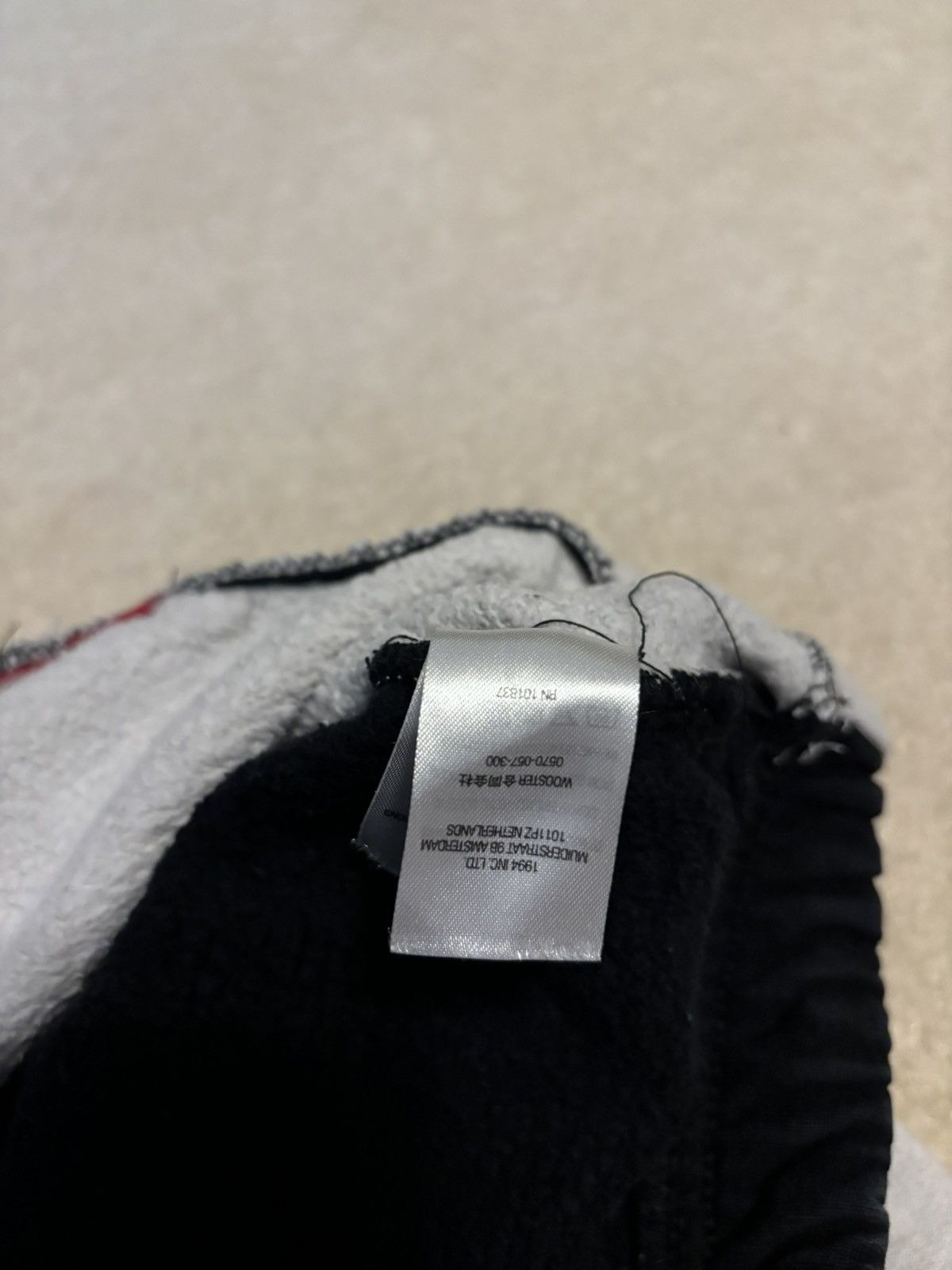 Supreme Supreme S Logo Split Color Fleece Sweatpants Black White Size US 30 / EU 46 - 7 Thumbnail