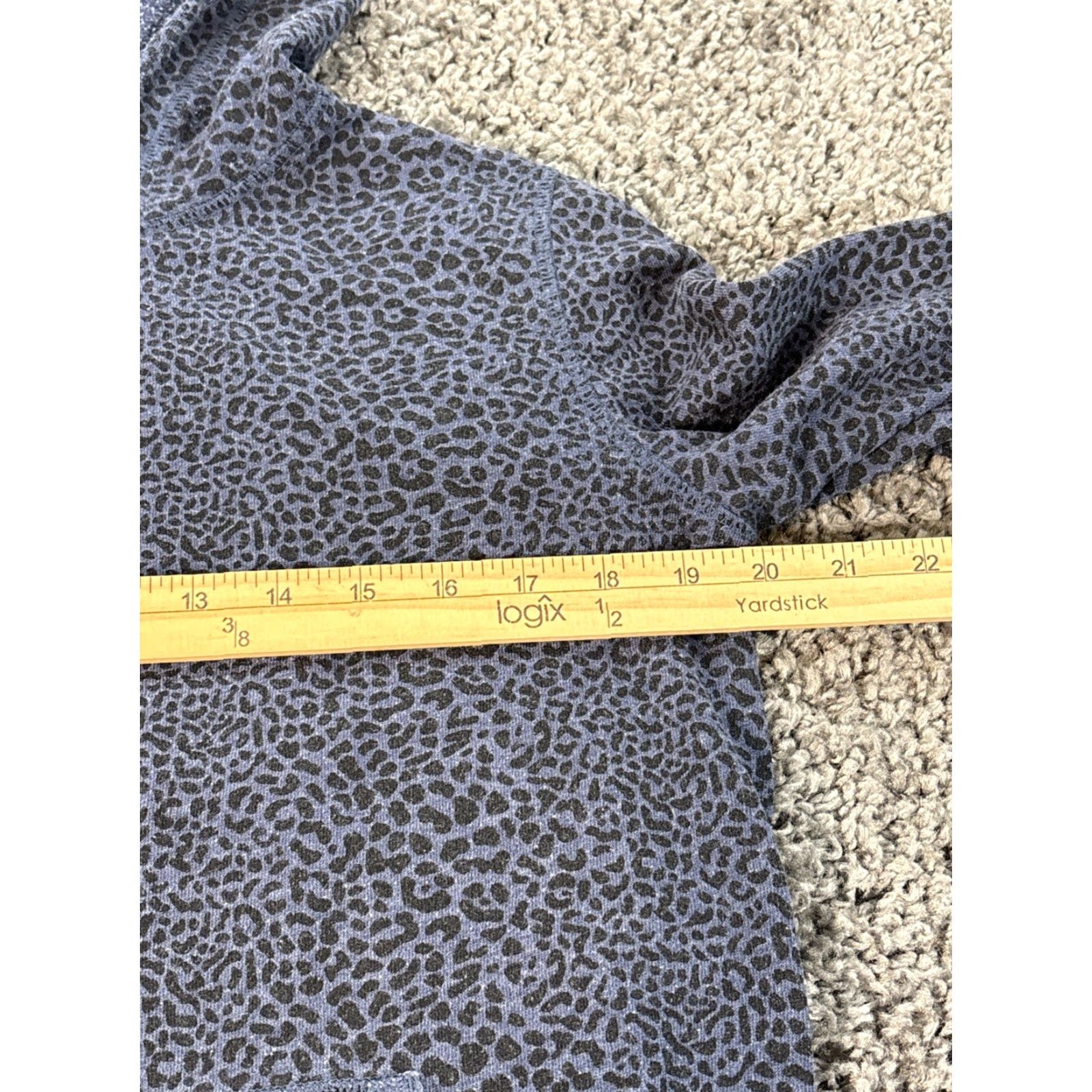 Victoria's Secret Victoria’s Secret Hoodie Womens Medium Blue Cheetah Full Zip Fleece Y2K Oversized Crew Neck Activewear Winter Size M / US 6-8 / IT 42-44 - 3 Thumbnail