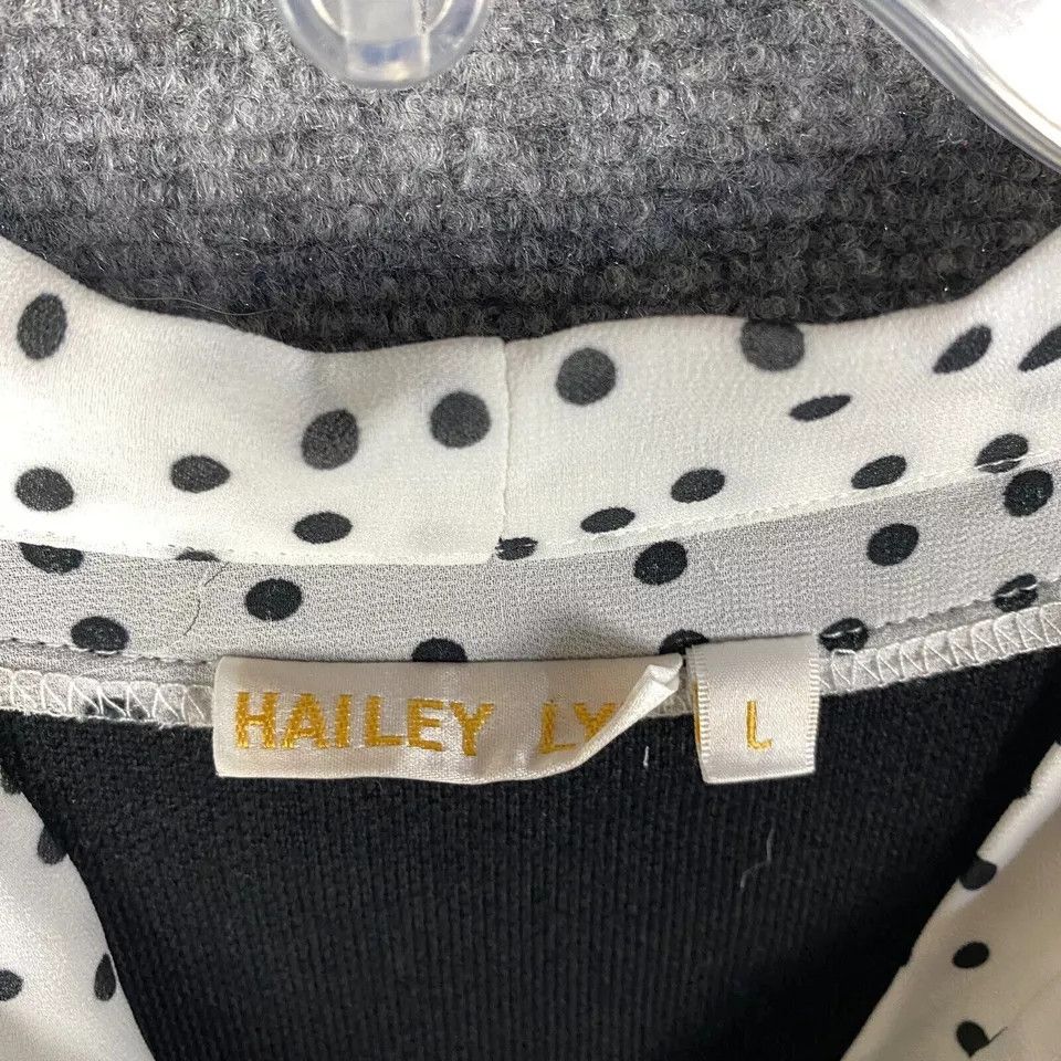 Other Hailey Lyn Dress Women's Large Sweater Rayon Blend Black L Size L / US 10 / IT 46 - 3 Thumbnail