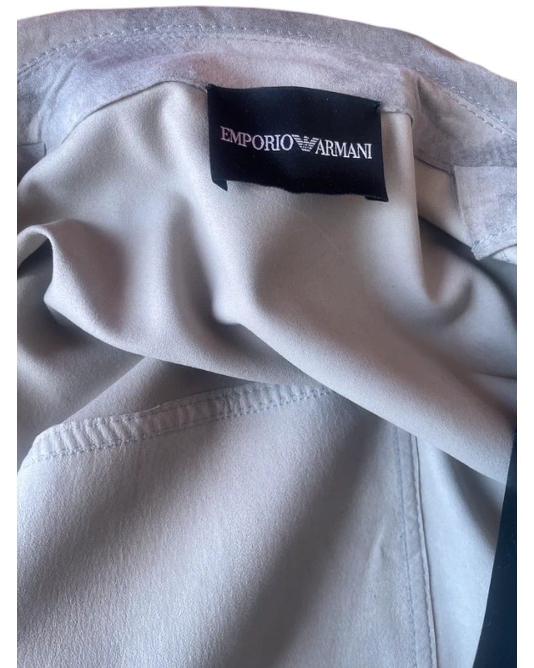 Emporio Armani GOAT LEATHER JACKET Size US L / EU 52-54 / 3 - 3 Thumbnail