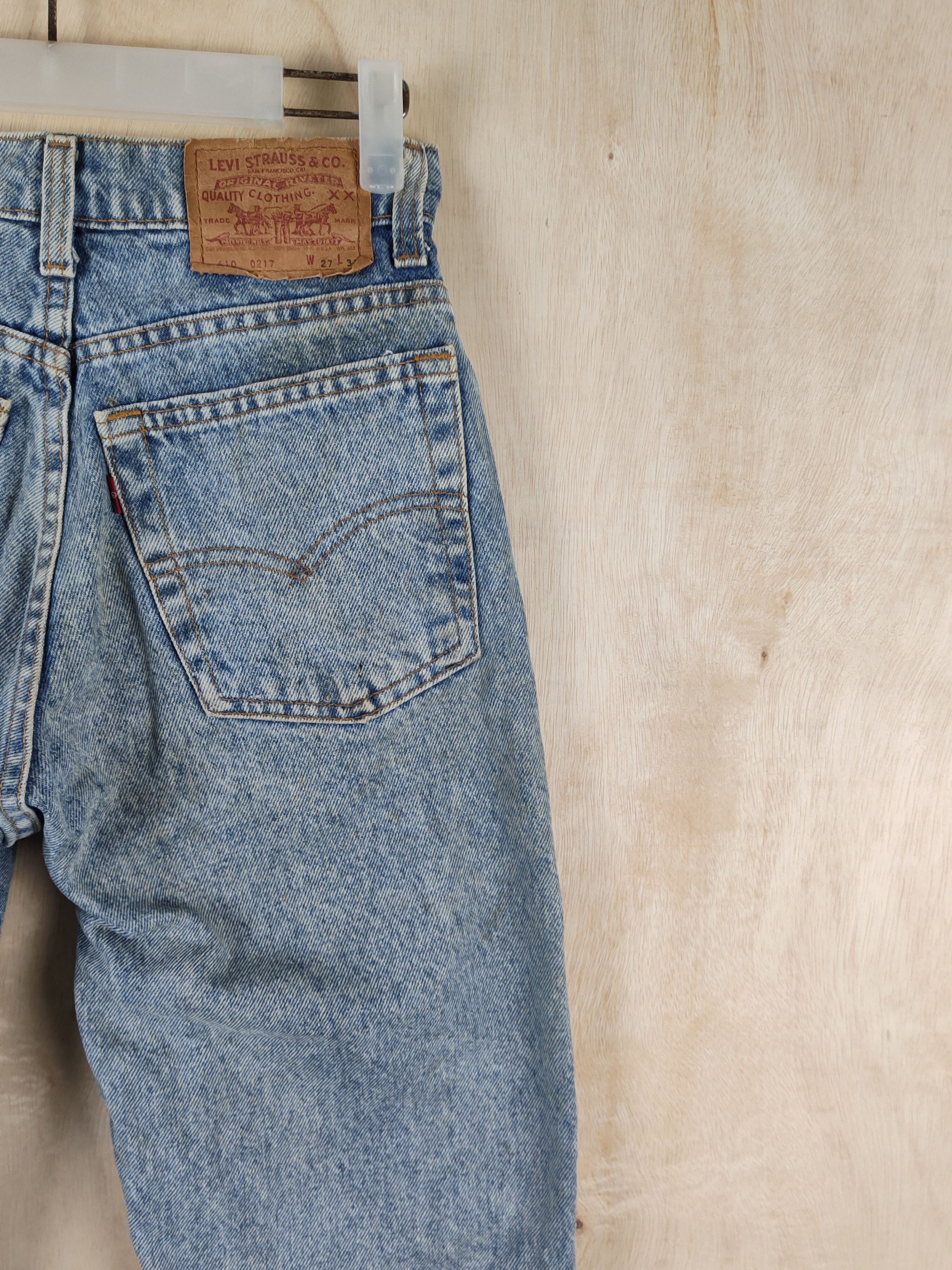 Levi's Levi's vintage Blue Distressed Ripped Jeans #S2476 Size US 26 / EU 42 - 12 Thumbnail