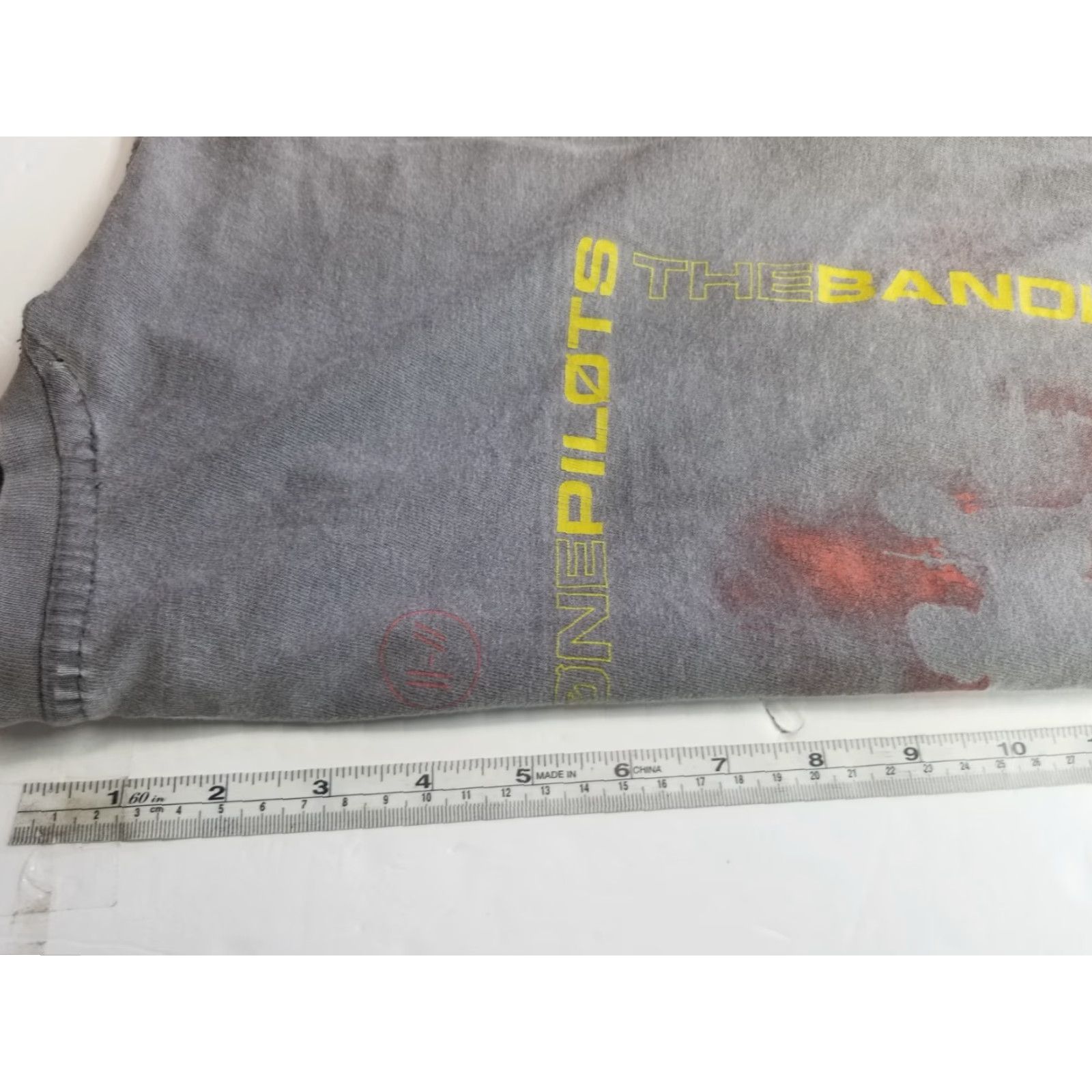 Vintage Twenty One 21 Pilots Shirt Short Sleeve The Bandito Tour 2019 Gray Size S Mens Crew Neck Cotton Logo Limited Edition Size US S / EU 44-46 / 1 - 5 Thumbnail