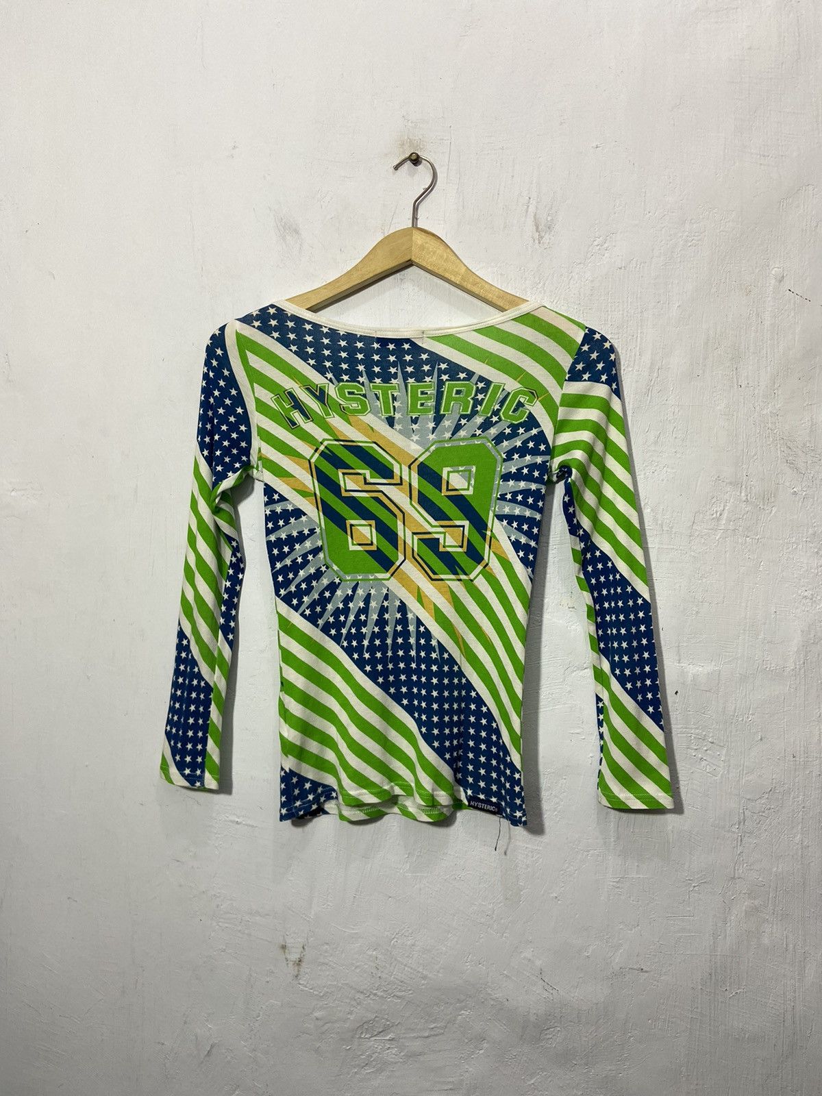 Hysteric Glamour Hysteric 69 Hoochie Coochie Woman LongSleeve Stretch Tshirt Size XS / US 0-2 / IT 36-38 - 12 Thumbnail