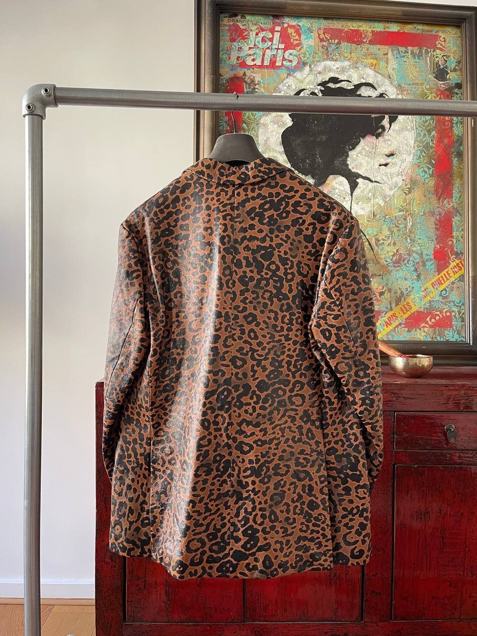 Vetements Vetements Leopard Printed Leather Blazer Size US S / EU 44-46 / 1 - 3 Thumbnail