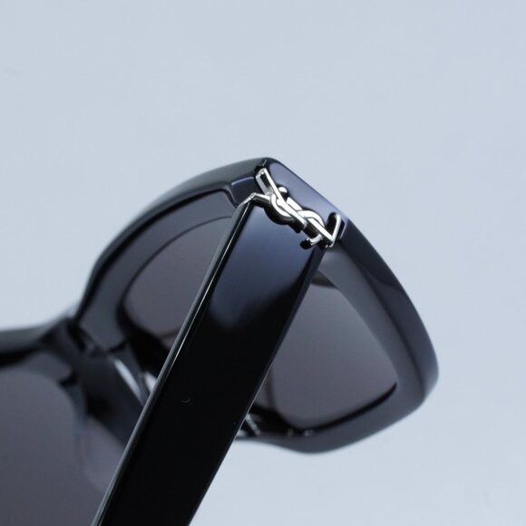 Saint Laurent Paris 🕶️ New Saint Laurent SLM127/F 001 Sunglasses - Black Frame Size ONE SIZE - 4 Thumbnail