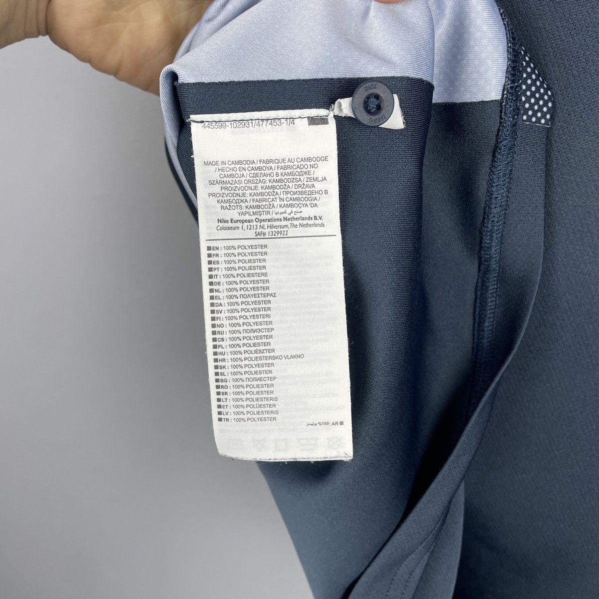 Nike Nike Roger Federer Polo Shirt US Open 2013 Night Session Size US XL / EU 56 / 4 - 10 Thumbnail