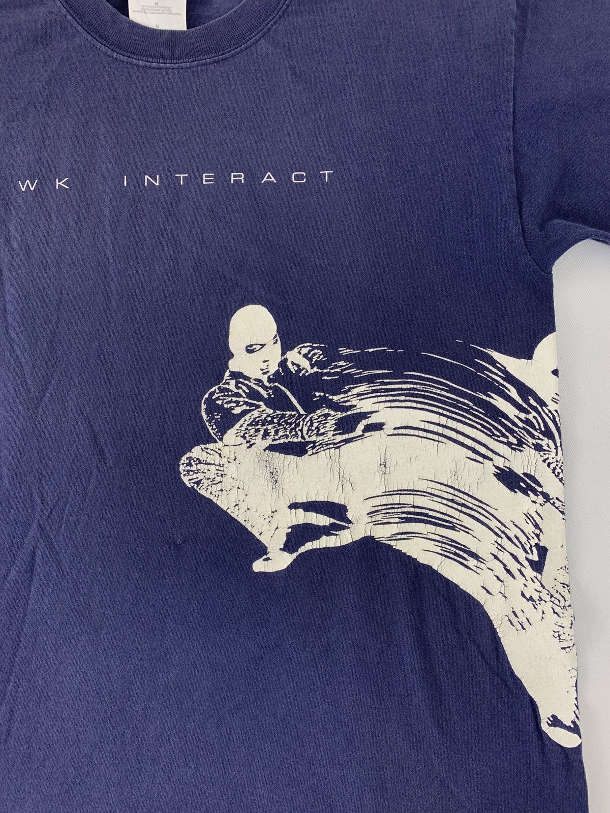Japanese Brand 90s WK Interact Street Art Printed Tee T-shirt Unisex Wear Size US M / EU 48-50 / 2 - 4 Thumbnail