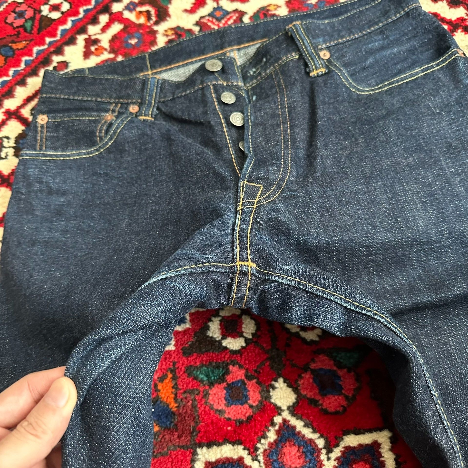 Pure Blue Japan Pure Blue Japan Jeans 019 Fit Size 32 Size US 32 / EU 48 - 6 Thumbnail