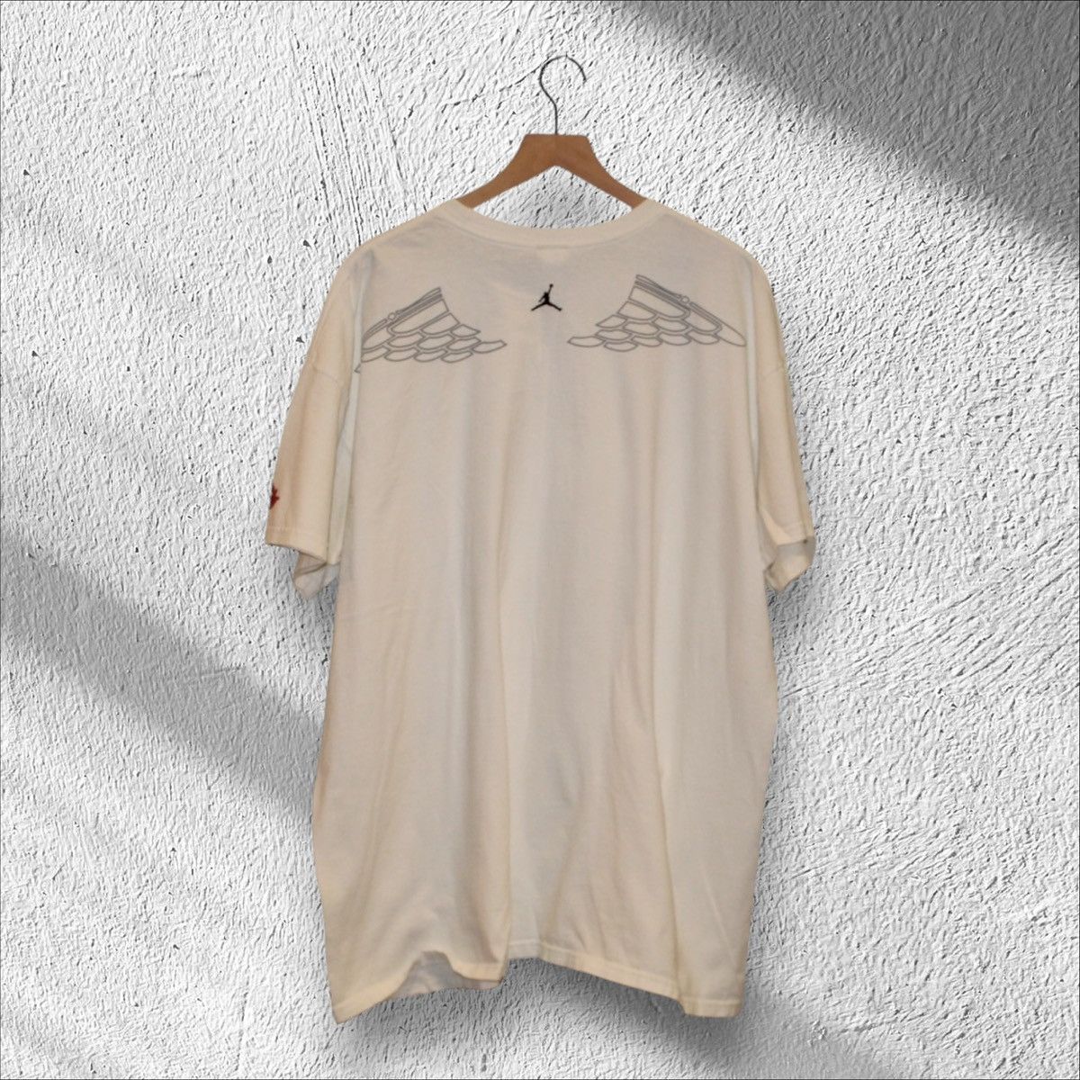 Jordan Brand × Vintage Vintage Nike Air Jordan Wings Logo Shirt 3XL Size US XXL / EU 58 / 5 - 2 Thumbnail