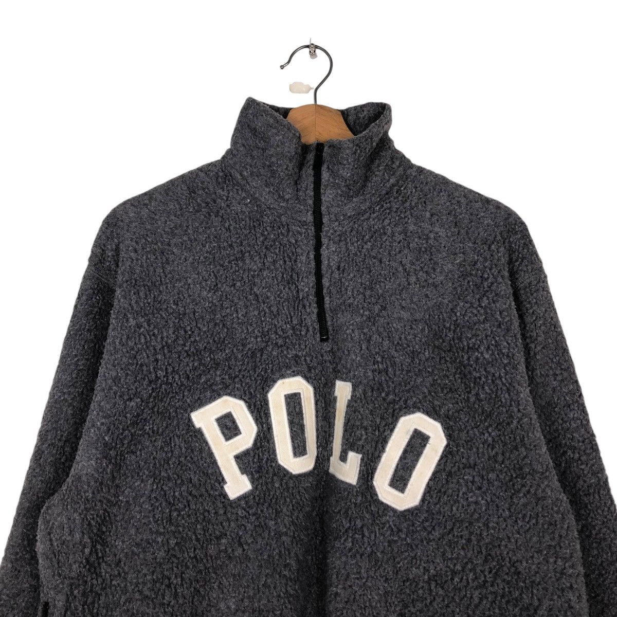 Polo Ralph Lauren VINTAGE FLEECE HALF ZIPPER POLO SPORT RALPH LAUREN SPELLOUT Size US M / EU 48-50 / 2 - 5 Thumbnail