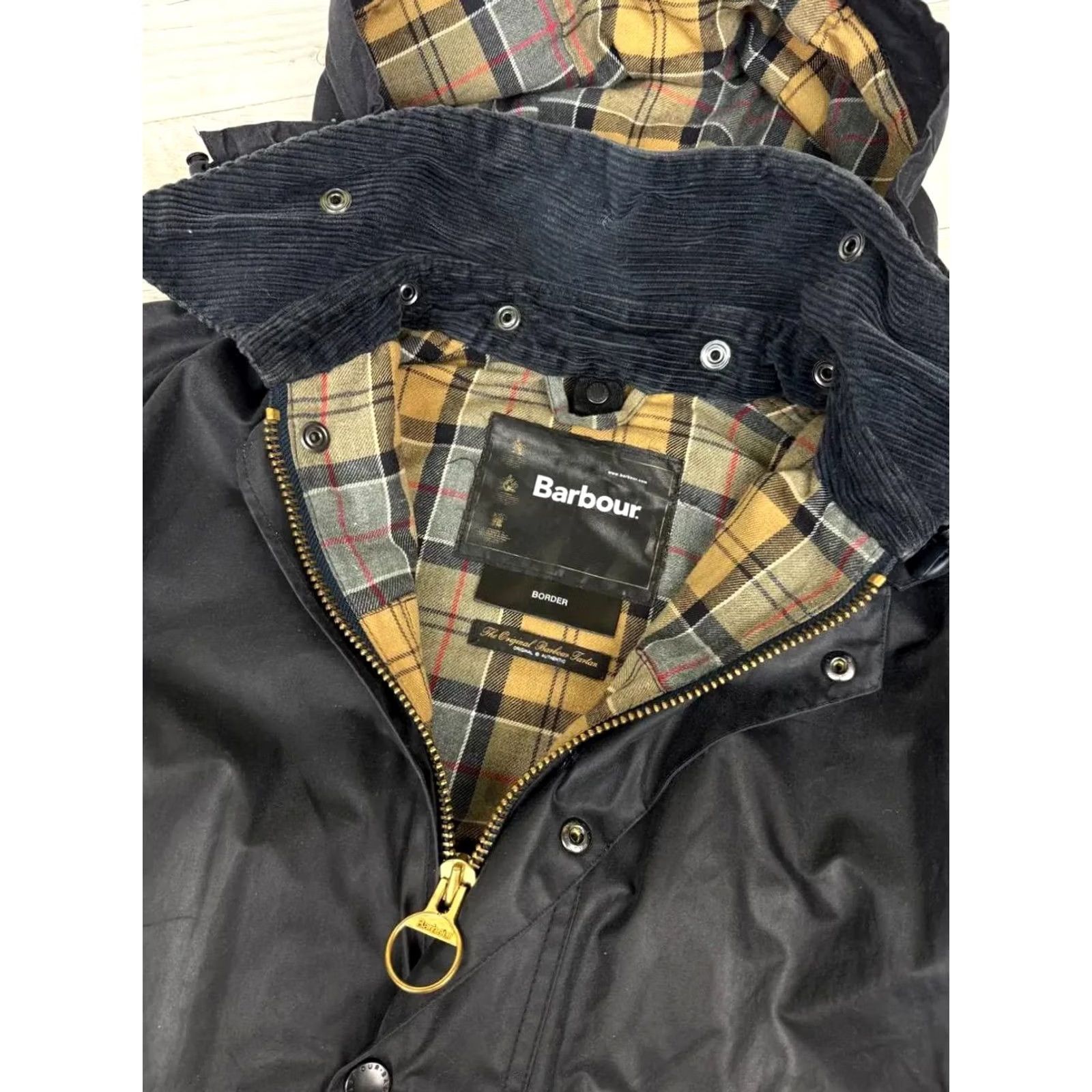 Barbour VINTAGE Barbour Waterproof Jacket Men 38 Black Coat Rain Coat 38 Barbour Jacket Mens 38 Black Waterproof 1990s? Size US XXS / EU 40 - 2 Thumbnail