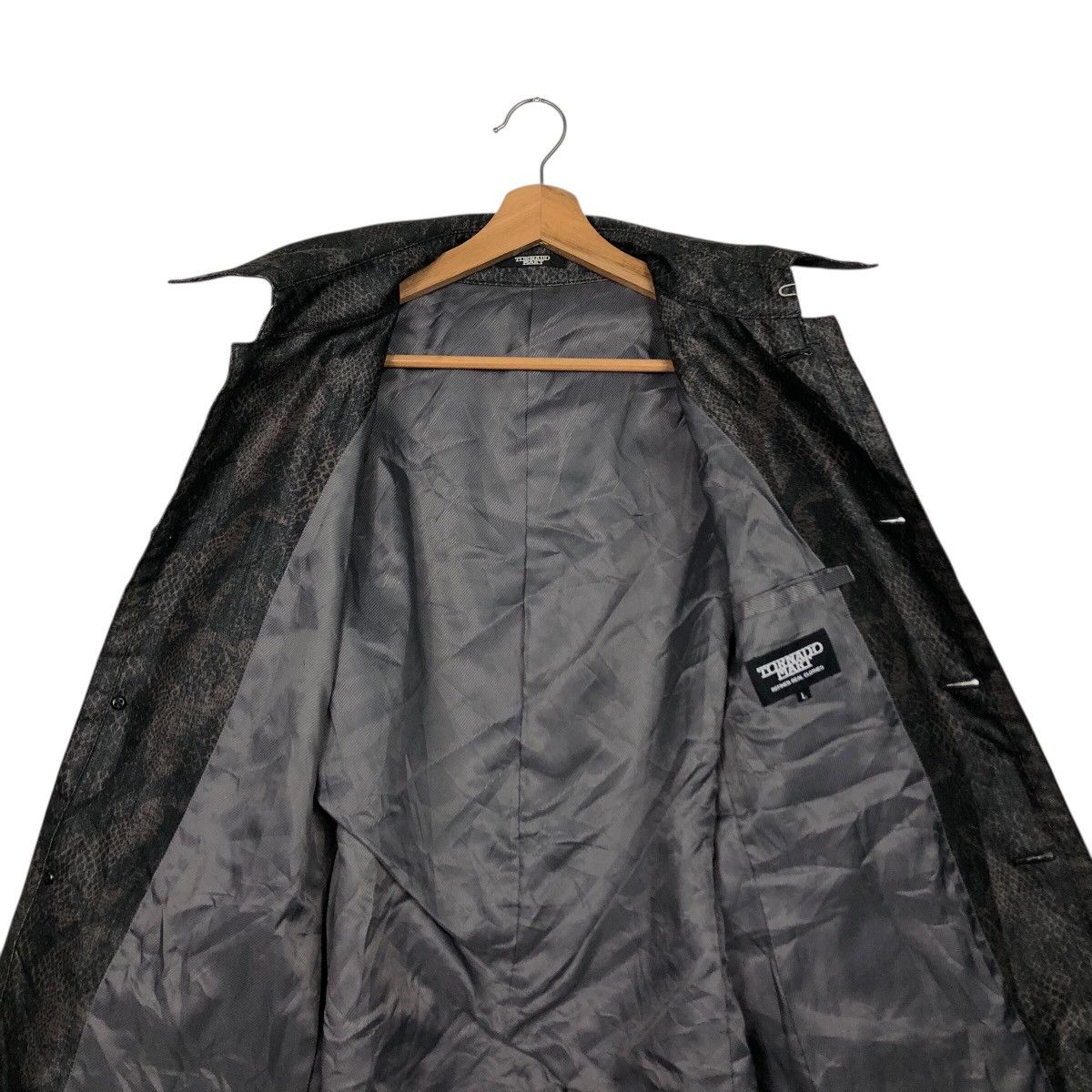 Tornado Mart Bondage Parachute Biker Jacket Tornado Mart Snake Skin Style Size US L / EU 52-54 / 3 - 15 Thumbnail