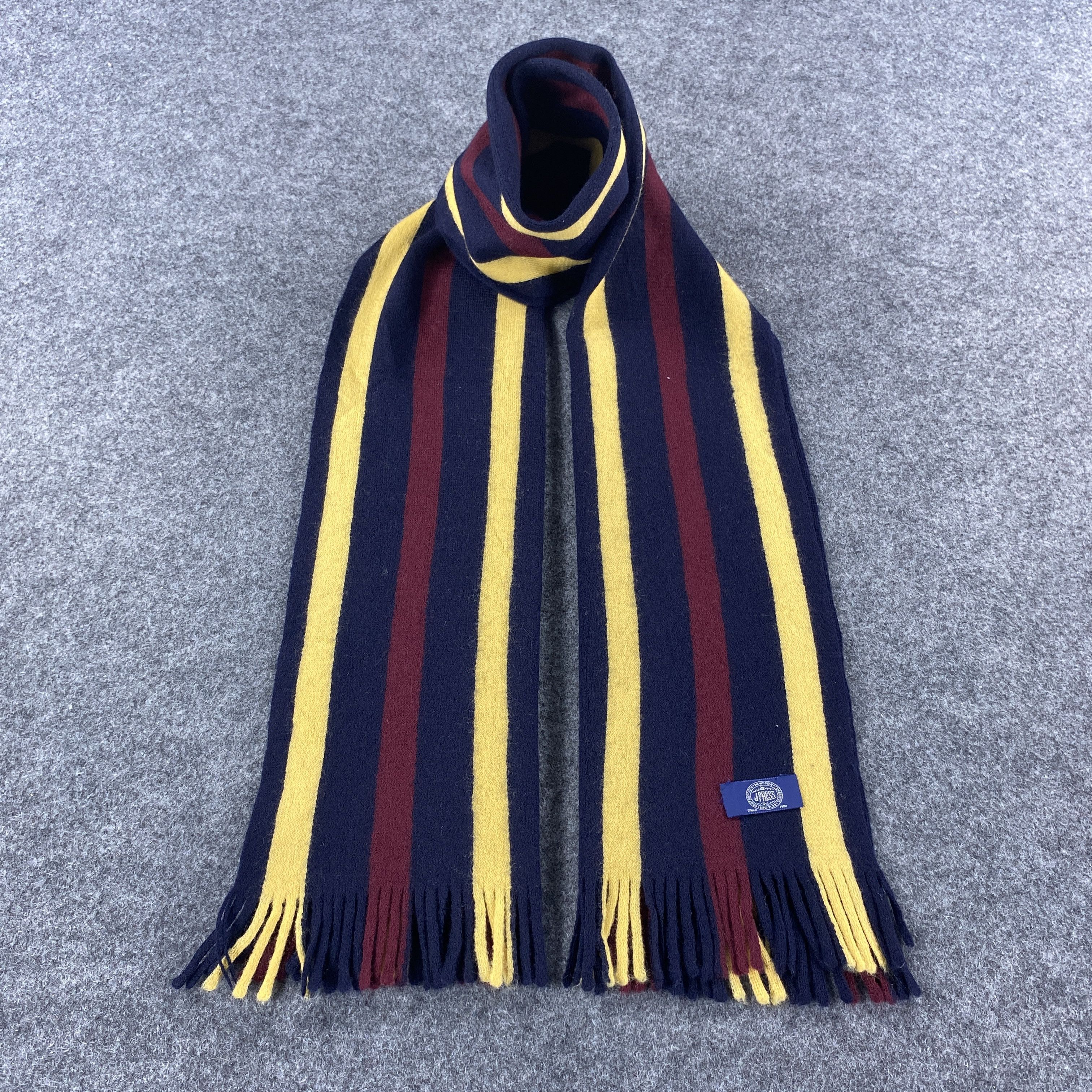 J. Press × Vintage J. Press Scarf # Muffler # Neckwear # D490 Size ONE SIZE - 1 Thumbnail