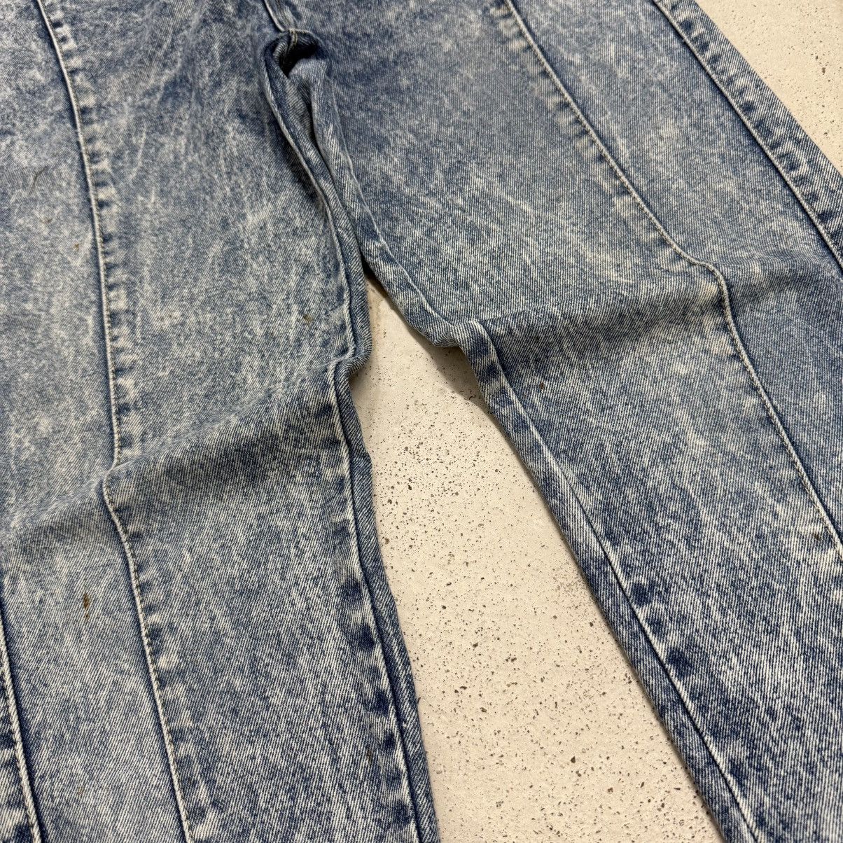 Japanese Brand Vintage High Waist Sweet Camel Bleached Design Denim Pants Size 26" / US 2 / IT 38 - 6 Thumbnail