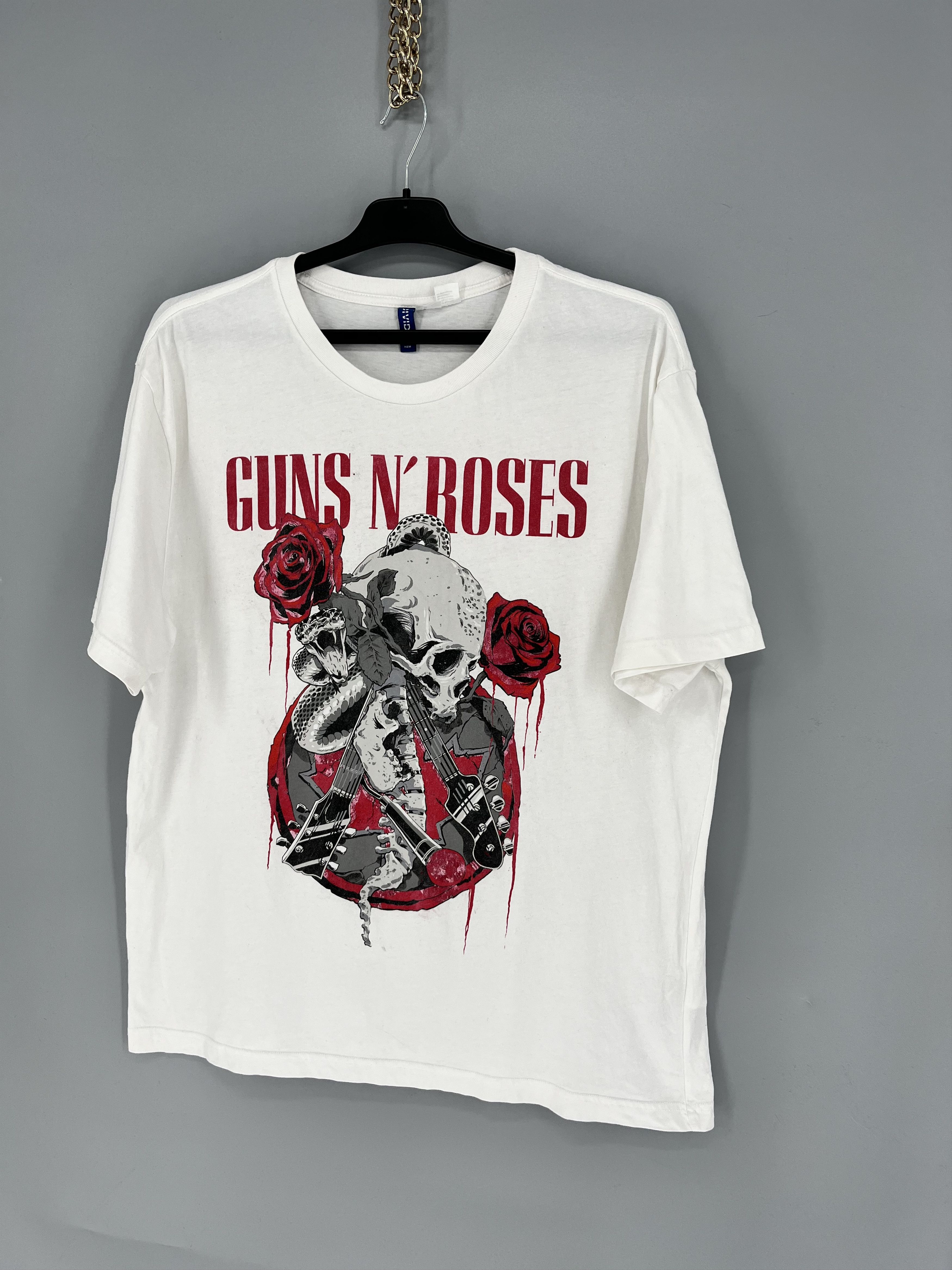 Japanese Brand × Vintage Vintage Y2K Guns And Roses World Tour Band Rock Meta Size US XL / EU 56 / 4 - 3 Thumbnail