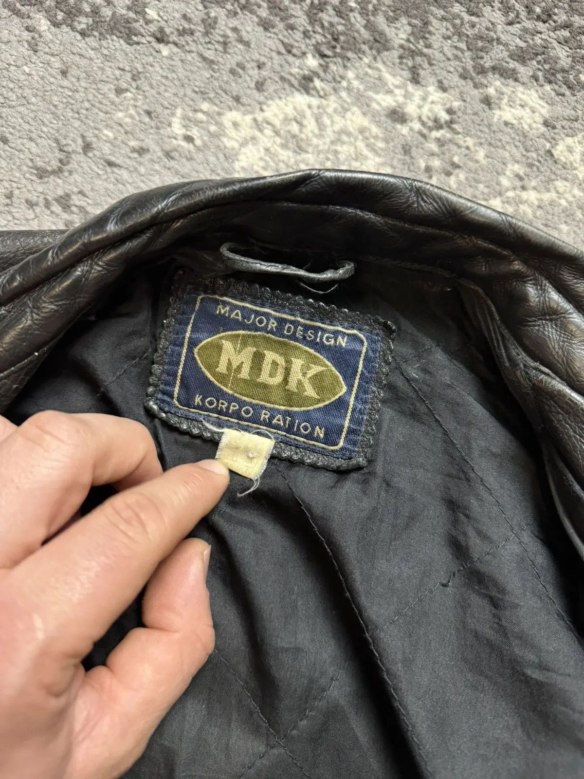 Japanese Brand × Vintage Vintage Y2K Leather Motorcycle Opium Owens Style LGB Bomber Size US S / EU 44-46 / 1 - 11 Thumbnail