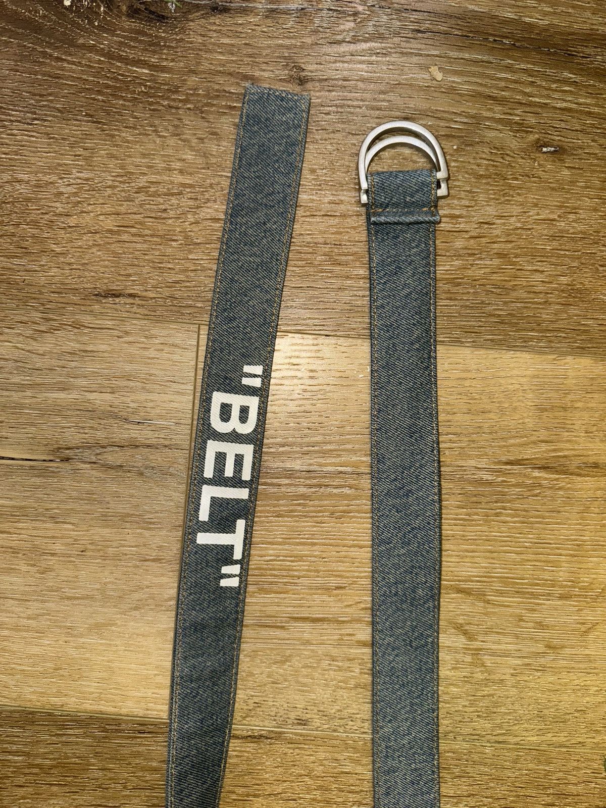 Off White Off White Denim D Ring Belt Grailed