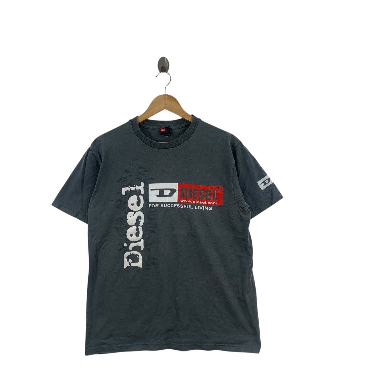 Diesel Vintage DIESEL ITALY Successful Living Edition Tee Shirt Top Size US M / EU 48-50 / 2 - 3 Thumbnail