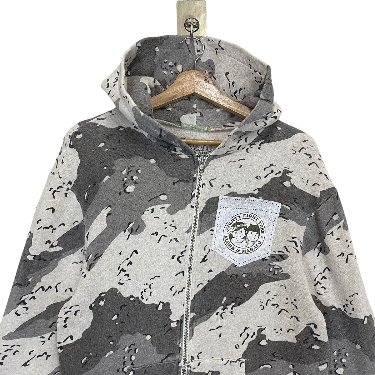 Other Eighty Eight Tees Aloha Hawaii Zipper Hoodie Size US S / EU 44-46 / 1 - 4 Thumbnail