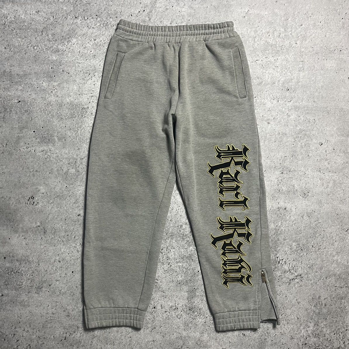 Karl Kani × Vintage Karl Kani Vintage embroidery sweatpants L 00s skate baggy Size US 34 / EU 50 - 1 Thumbnail