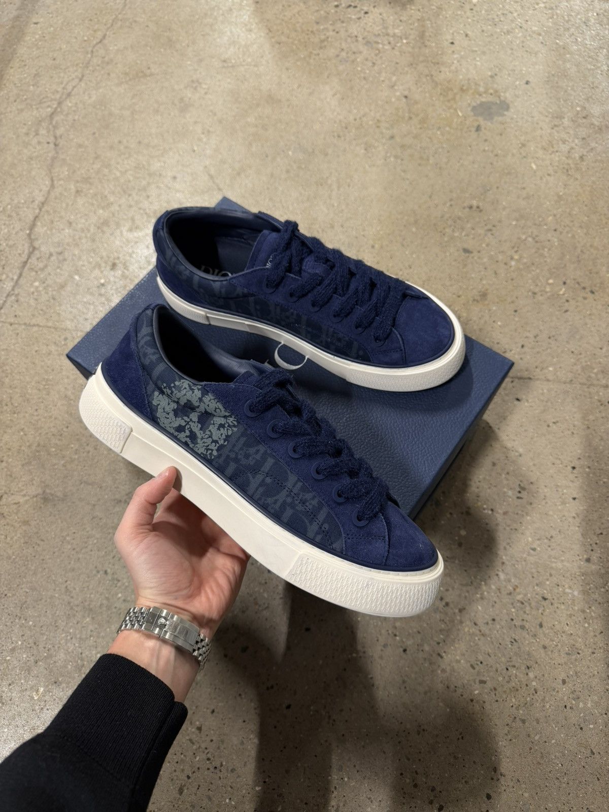 Dior Dior x Denim Tears B33 Sneaker NEW 1300$ Size US 12 / EU 45 - 1 Thumbnail