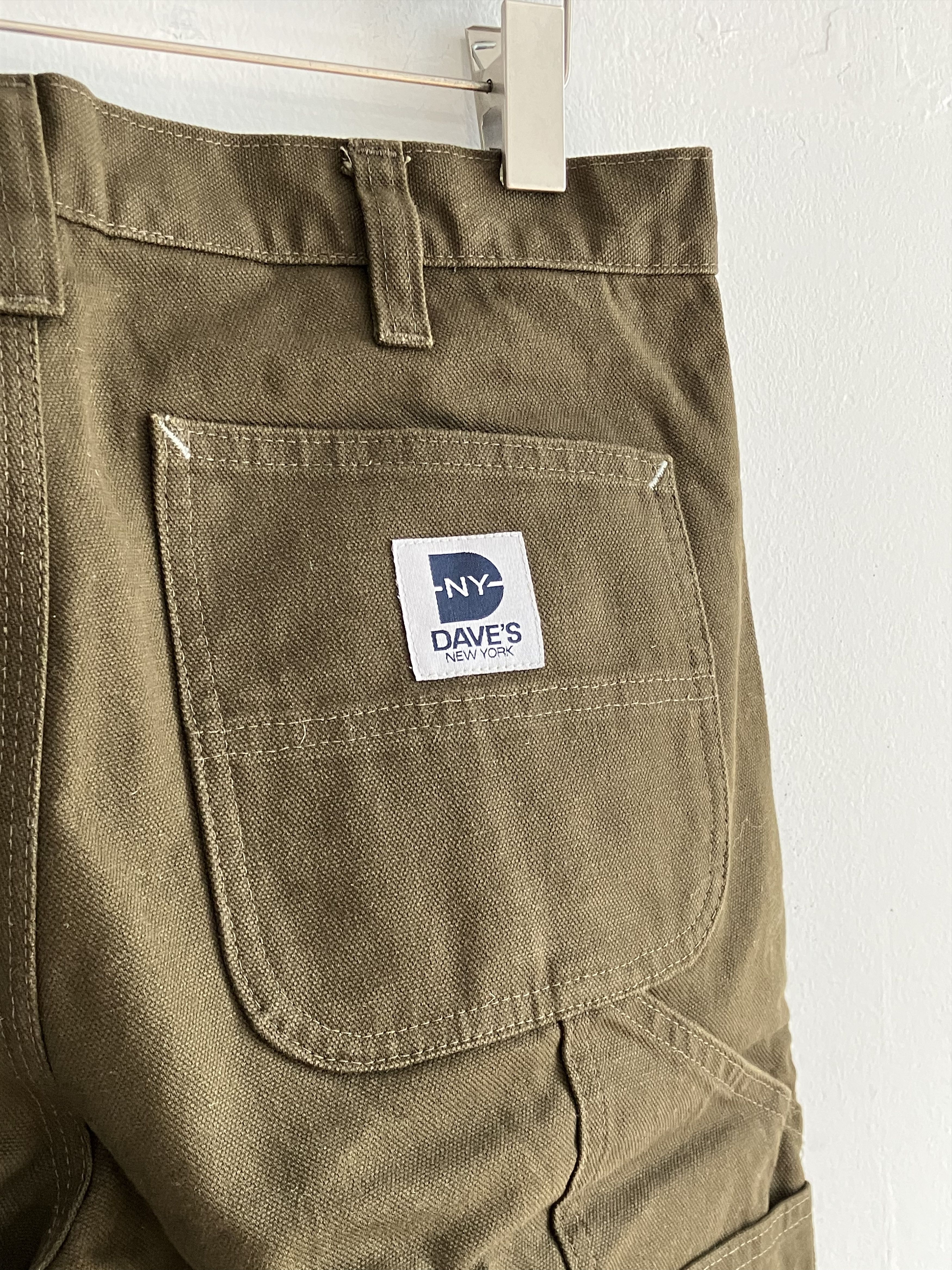 Other Dave's New York Foundation Pant Single Front in Olive Size US 33 - 1 Thumbnail