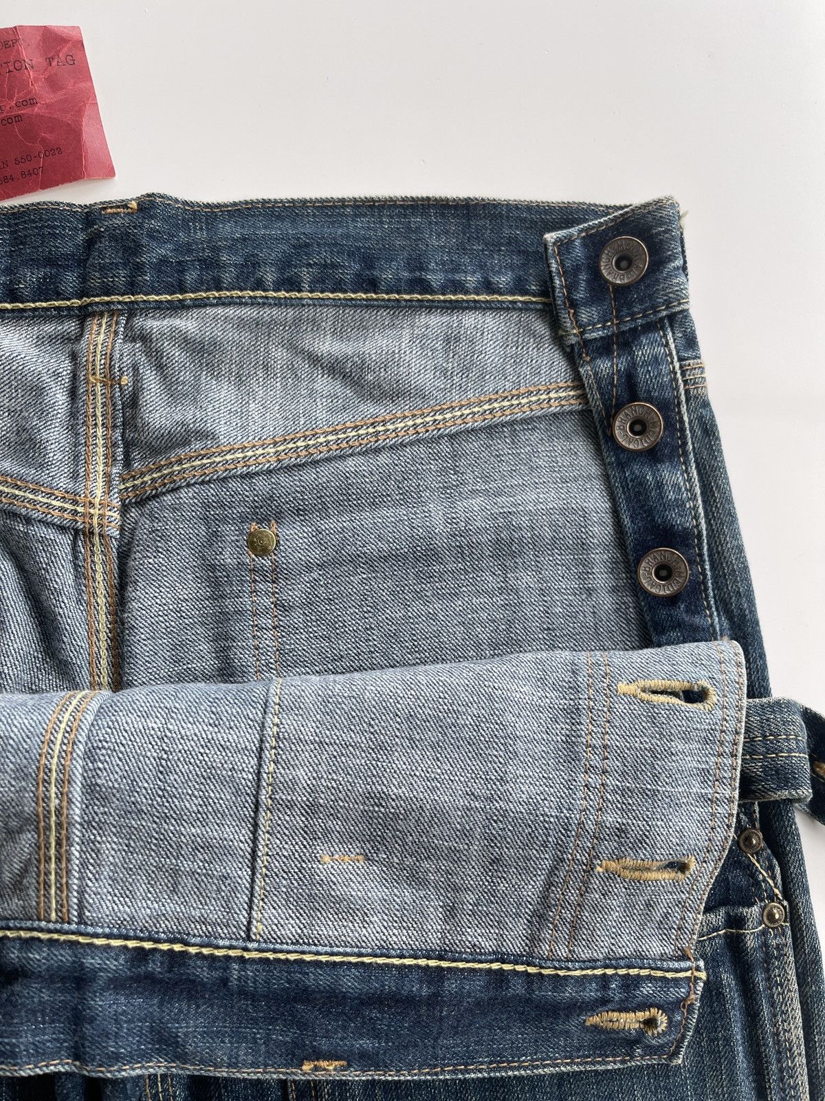 BRANCH DEPT❗️Double Waist Flare Multipocket Union Made Jeans