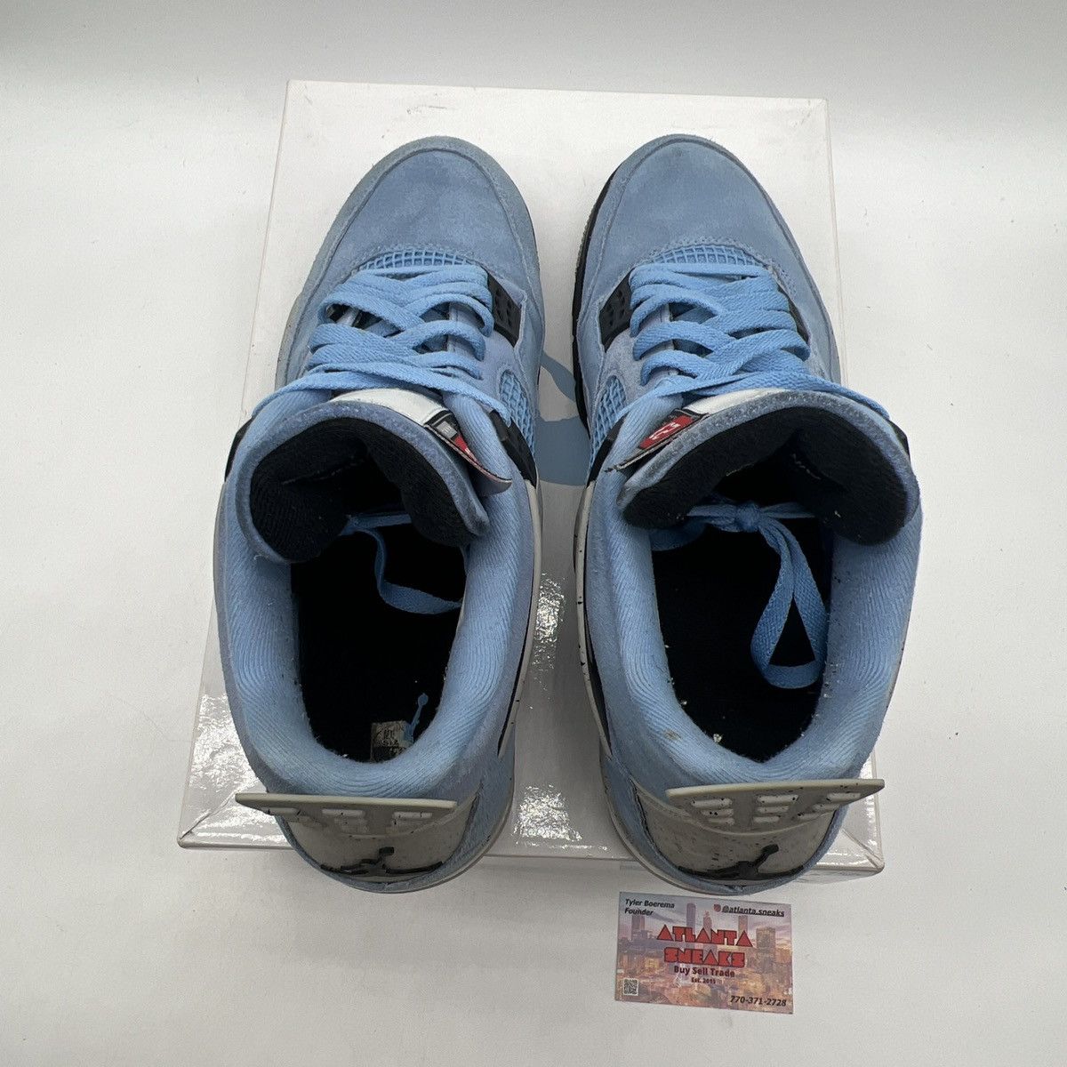 Jordan Brand Air Jordan 4 university blue Size US 13 / EU 46 - 7 Thumbnail