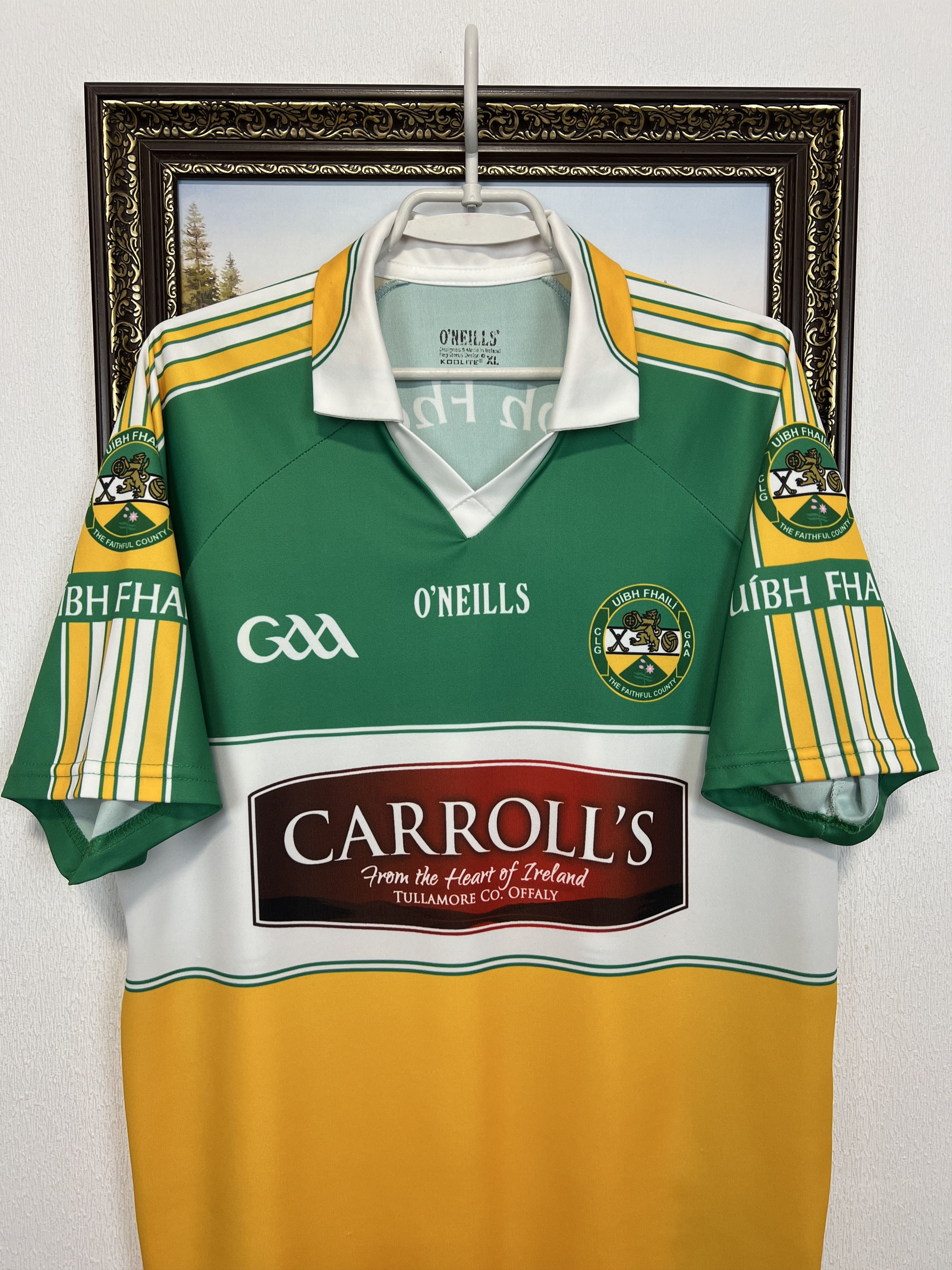 O'Neill Offlay GAA Gaelic Football Shirt Soccer Jersey Trikot Size US XL / EU 56 / 4 - 2 Thumbnail