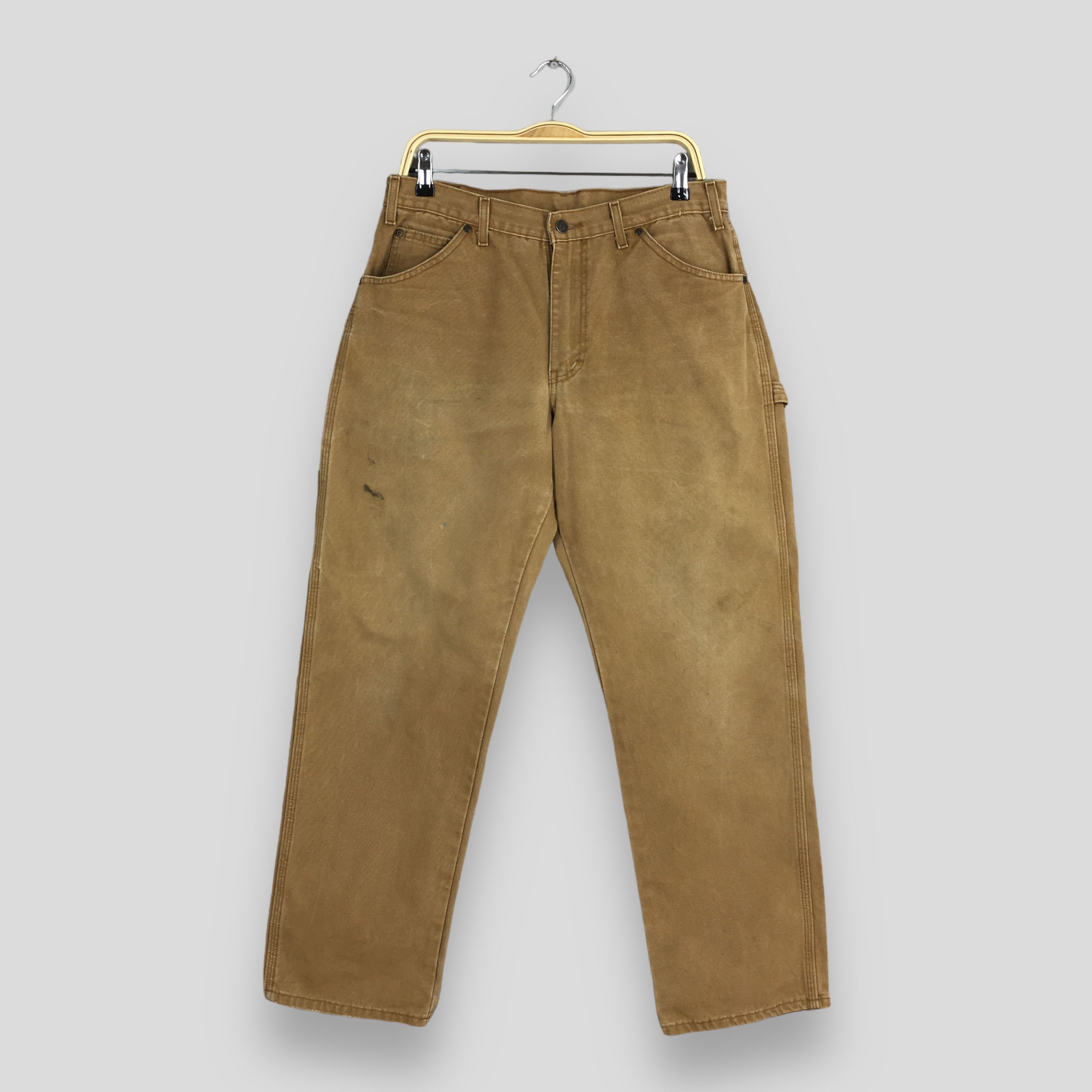 Dickies Size 31x30.5 Dickies Carpenter Jeans Workwear 1990s S704 Size US 31 - 1 Thumbnail
