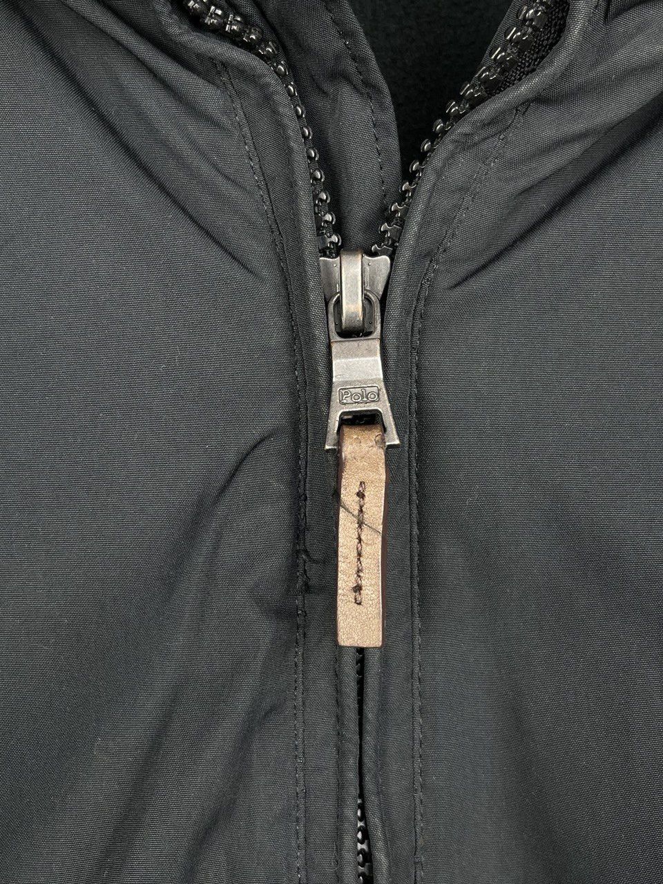 Designer × Polo Ralph Lauren × Ralph Lauren Vintage 90’s Polo Ralph Lauren Nylon Black Jacket Size US XL / EU 56 / 4 - 4 Thumbnail