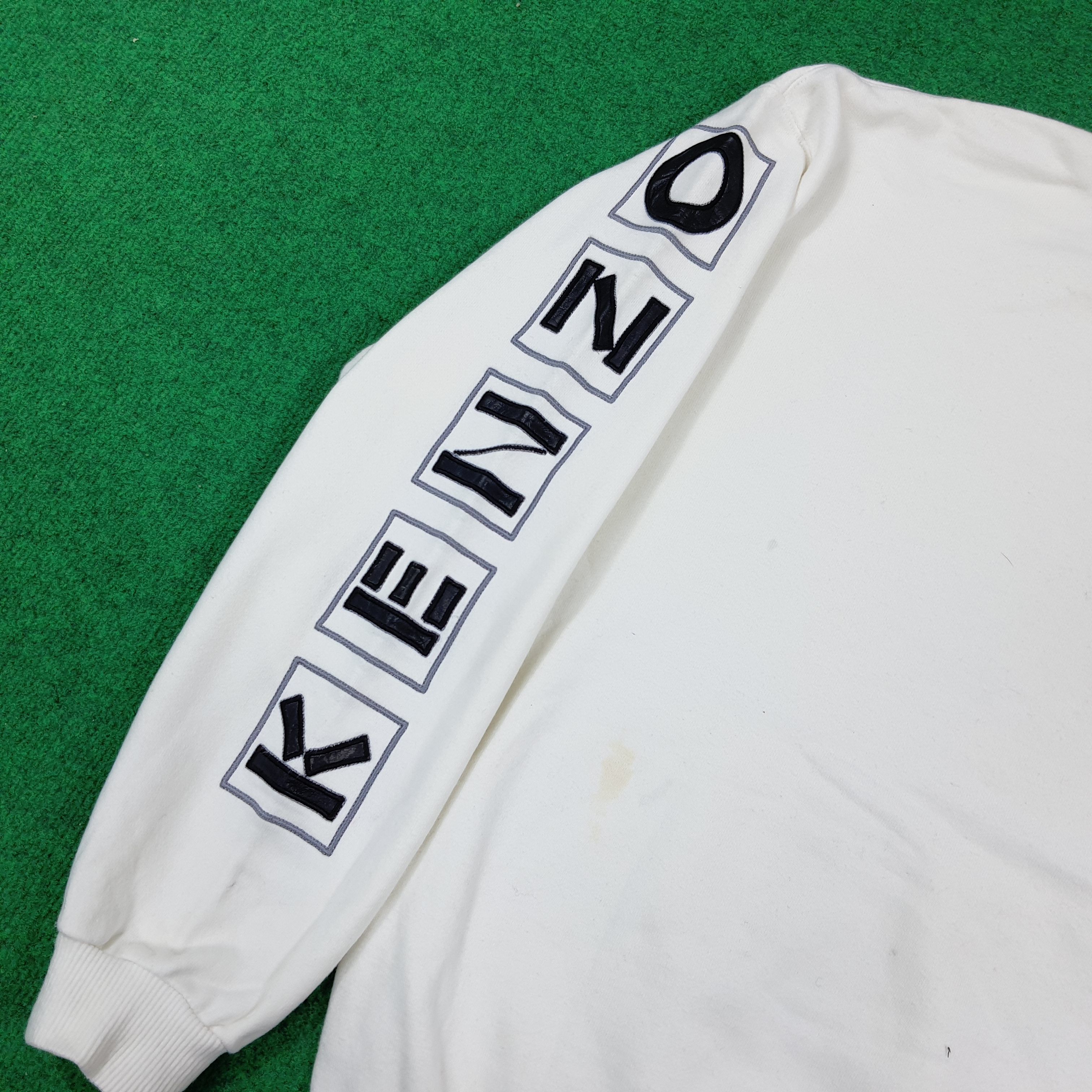 Kenzo Vintage Kenzo Jeans Big Logo Sweatshirt C304N19 Size US M / EU 48-50 / 2 - 2 Thumbnail