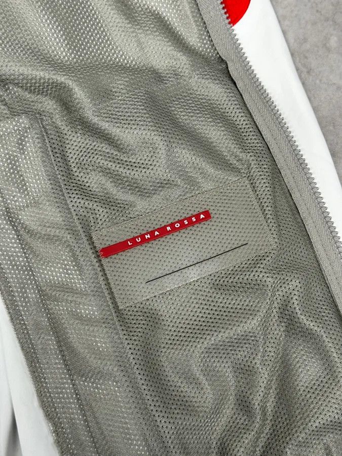 Prada 2003 Prada Luna Rossa Racing Challenge White Jacket Size US XL / EU 56 / 4 - 10 Thumbnail