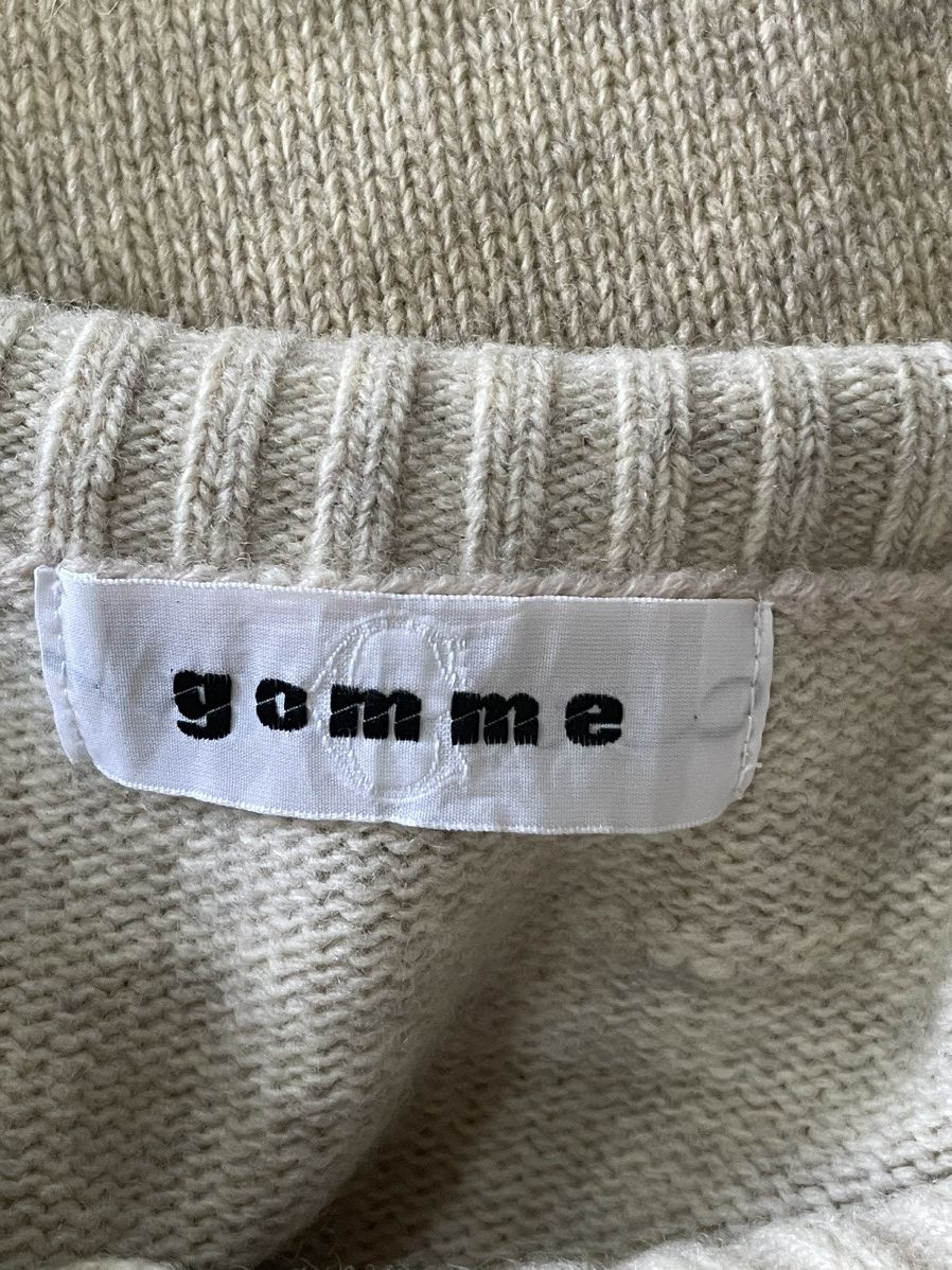 gomme Gomme by Maki Hiroshige Hand Printed Knitted Size ONE SIZE - 3 Thumbnail