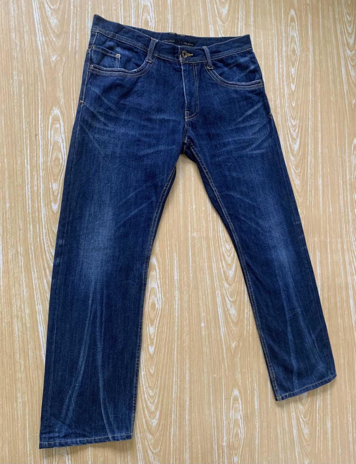 Issey Miyake × Tete Homme Rare..Tete Homme Denim Jeans Pants Size US 32 / EU 48 - 4 Thumbnail