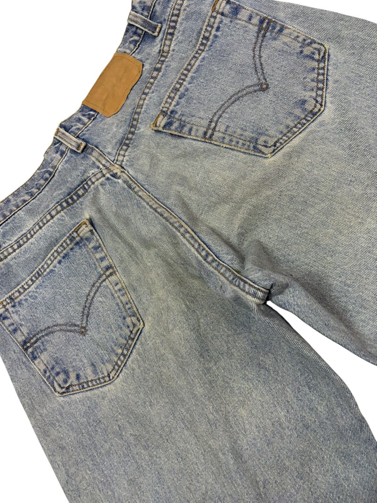 Levi's Vtg Levi’s 90s 505 Custom Grunge Destroyed Jeans Size US 34 / EU 50 - 5 Thumbnail