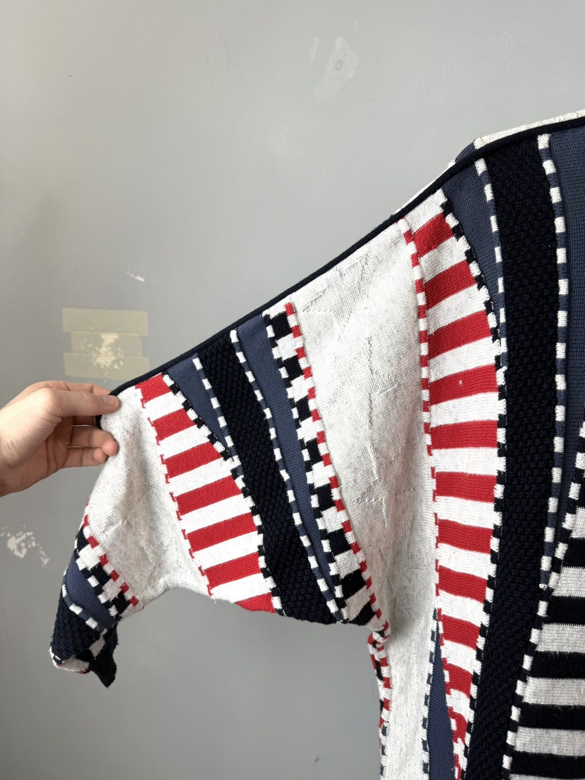 Coogi Rare Vintage Carlo Colucci American Flag Coogi Style Sweater Size US L / EU 52-54 / 3 - 10 Thumbnail