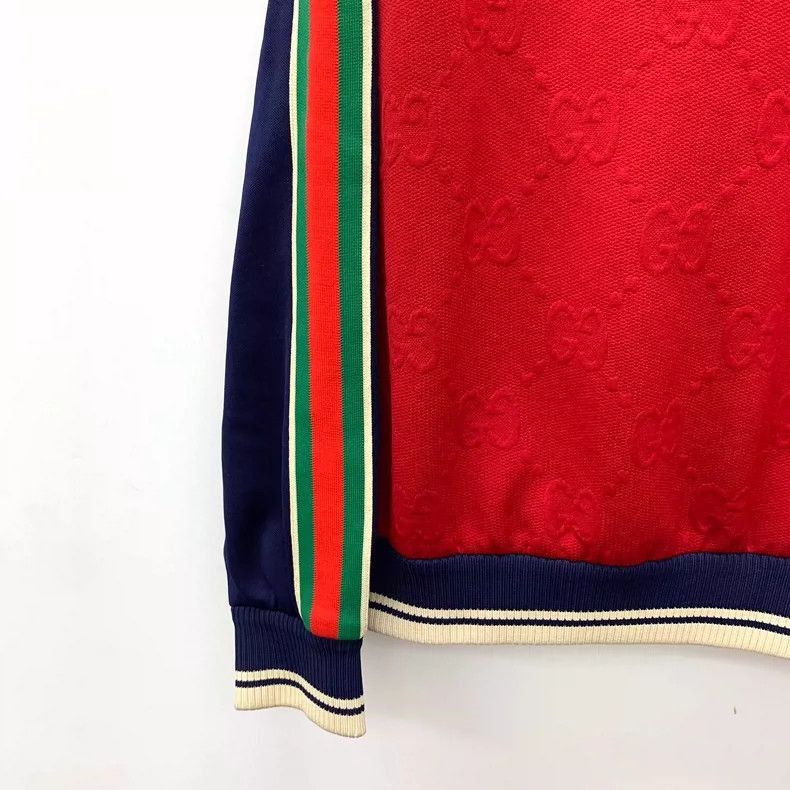 Gucci Gucci Red Logo Hooded Sweatshirt for Women-2506 Size US S / EU 44-46 / 1 - 4 Thumbnail