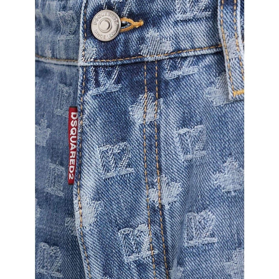 Dsquared2 DSQUARED2 Baggy Carpenter Blue Denim Jeans New & Authentic ( Size US 30 / EU 46 - 3 Thumbnail