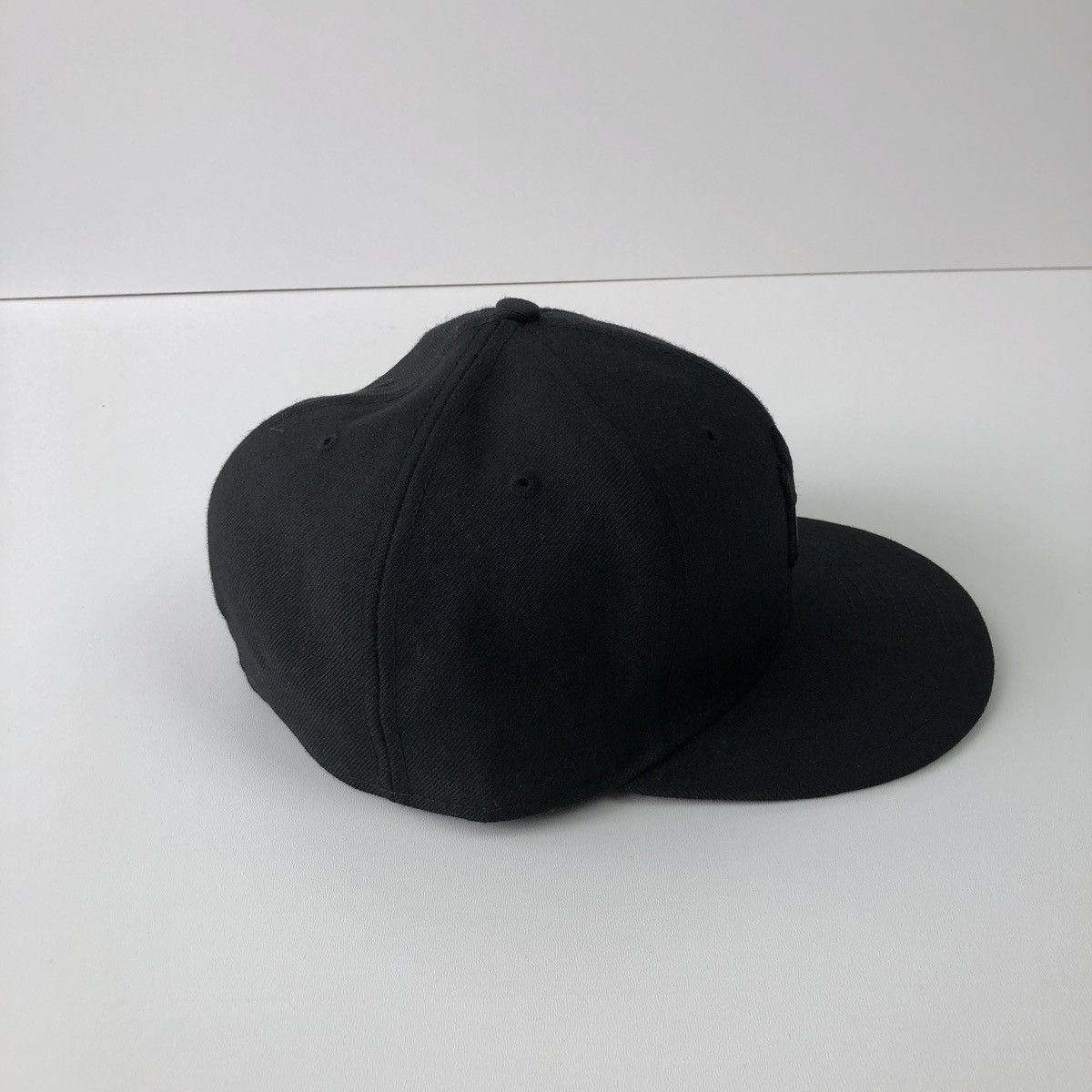 New Era × New York Yankees × Vintage New Era NY Yankees New York Vintage Wool Snapback Cap Black Size ONE SIZE - 5 Thumbnail
