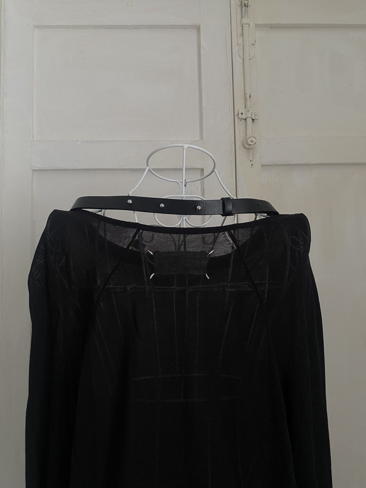 Maison Margiela Maison Margiela leather belt sweater Size L / US 10 / IT 46 - 2 Thumbnail