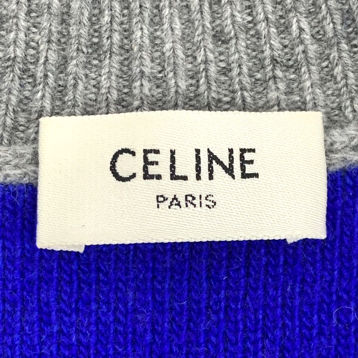 Celine Celine Grey Cashmere Long Sleeve Knit Sweater K26WX Size S / US 4 / IT 40 - 5 Thumbnail
